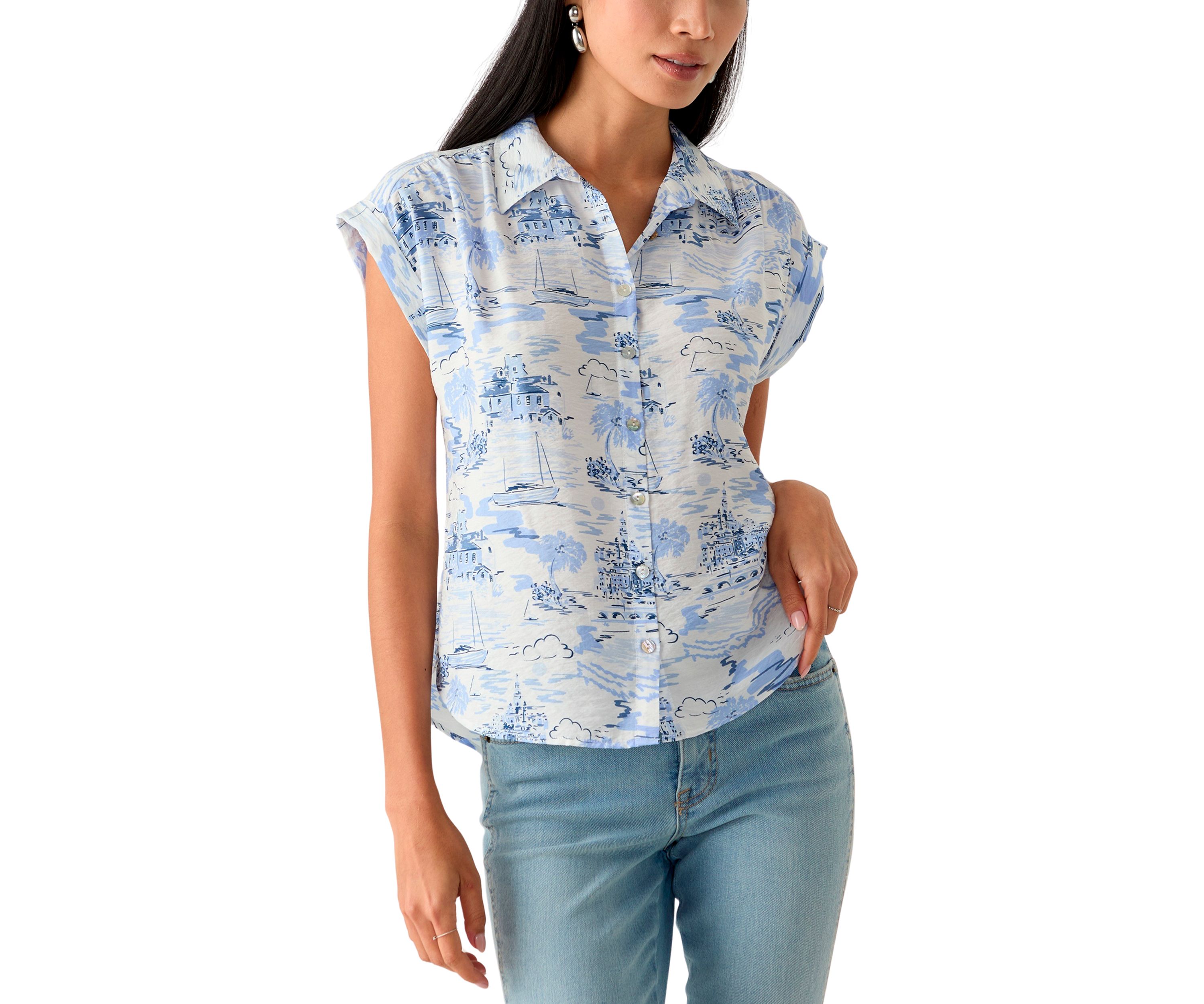 Petite Camp Shirt