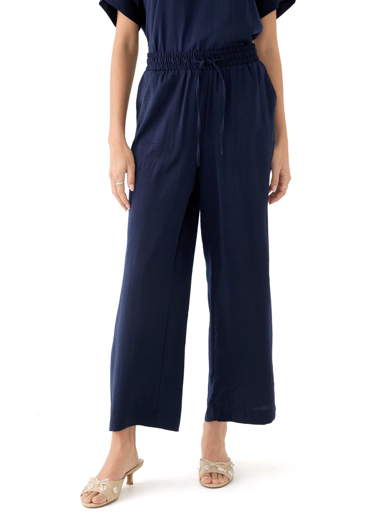 Petite Washer Woven Pants