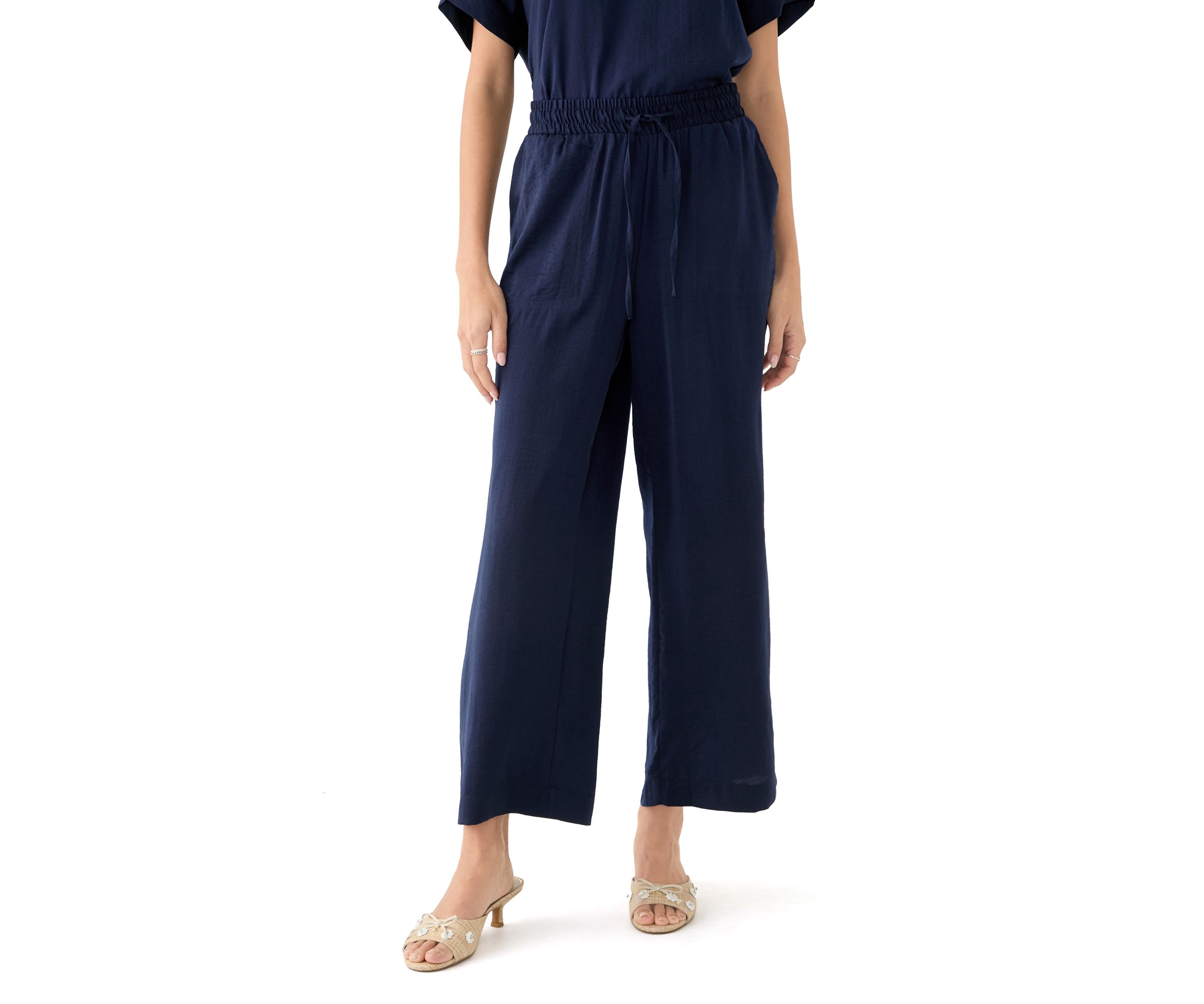 Petite Washer Woven Pants