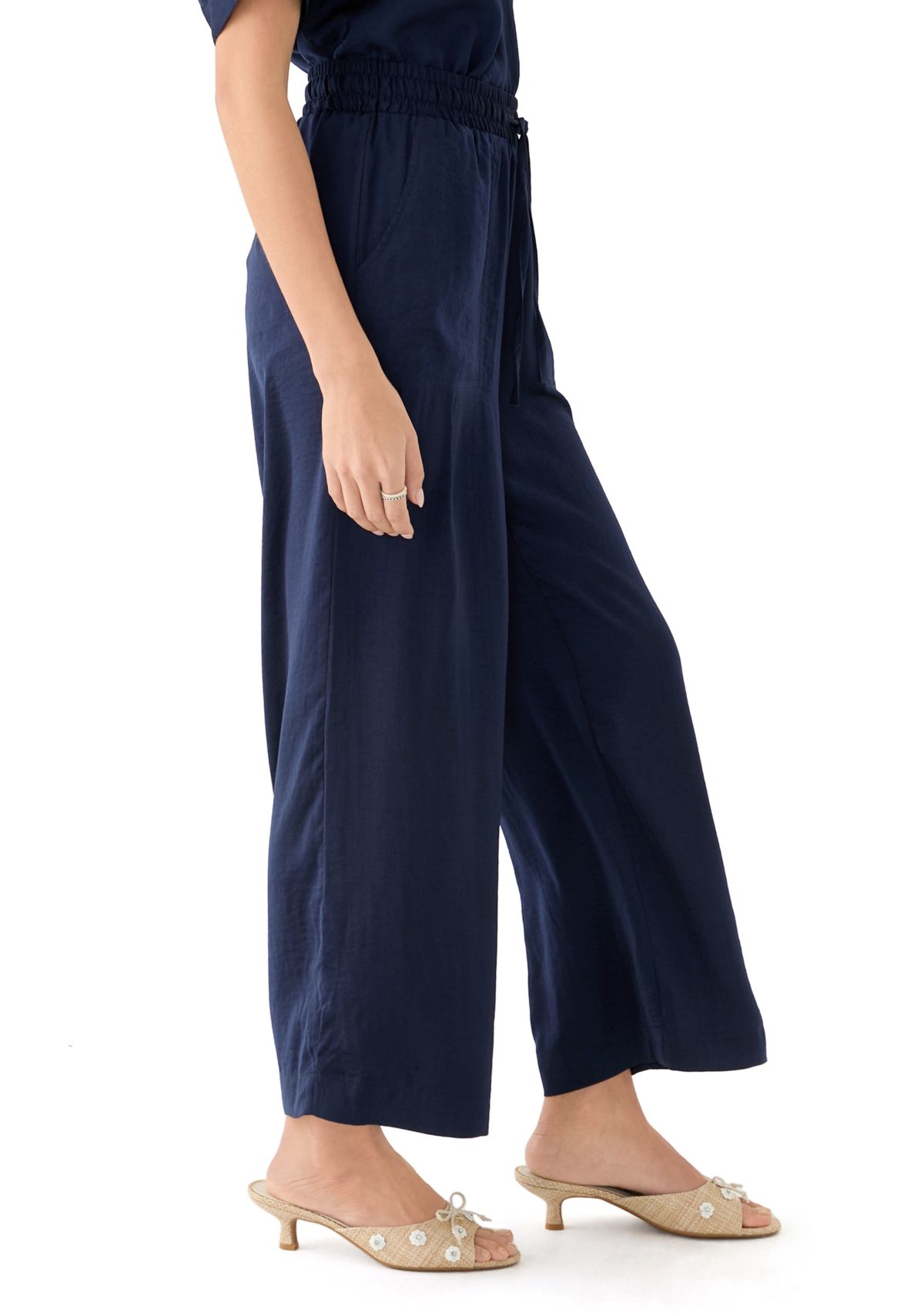 Petite Washer Woven Pants