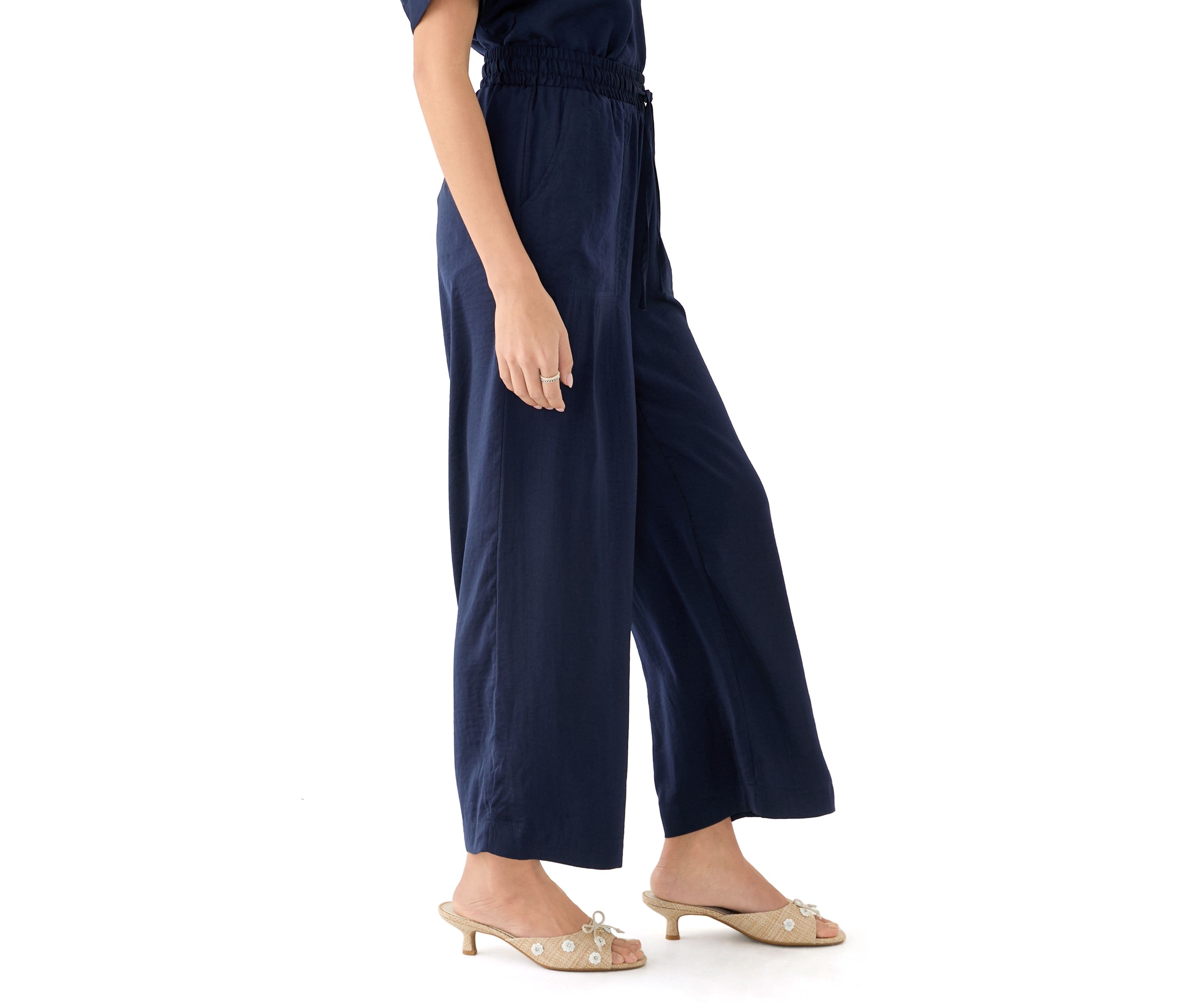 Petite Washer Woven Pants