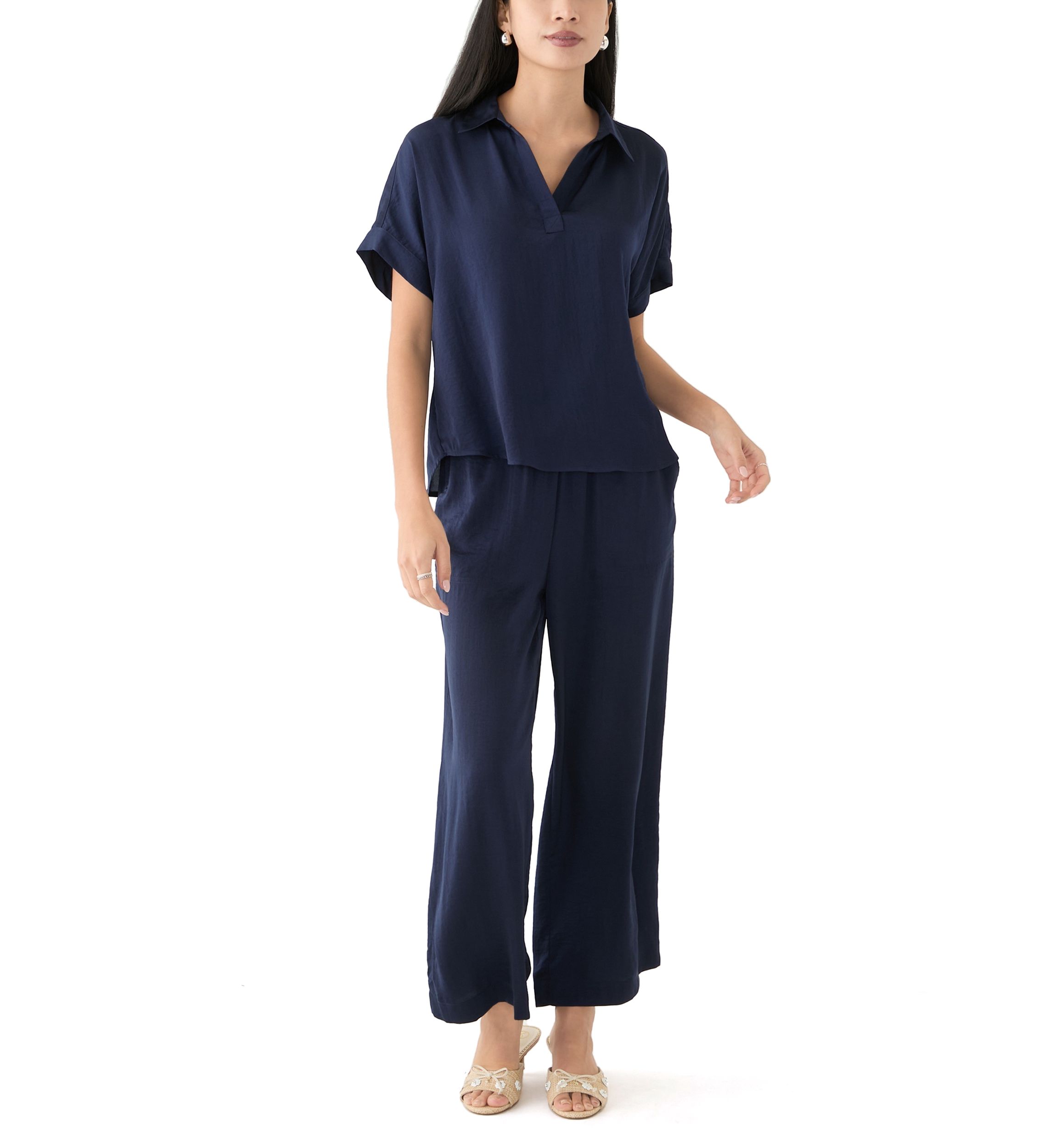 Petite Washer Woven Pants
