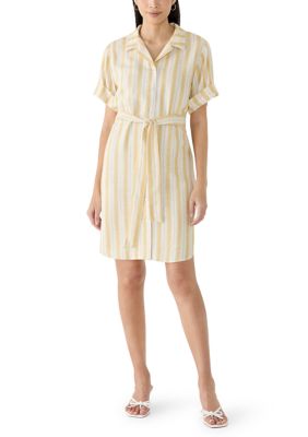 Fever Women's Petite Shirt Dress, Medium