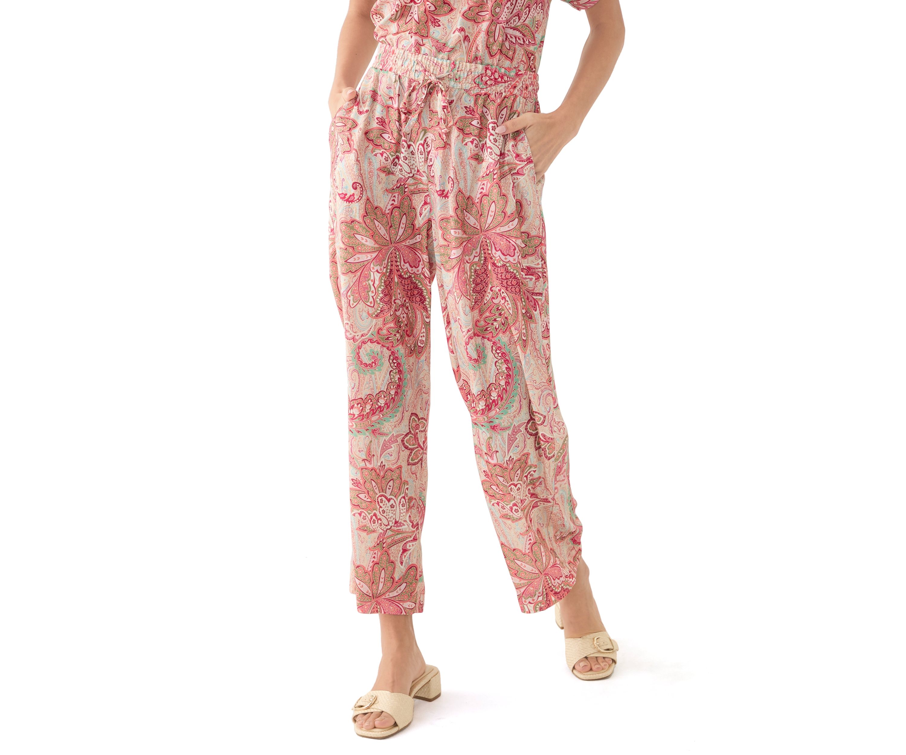 Petite Fever Washer Woven Pants
