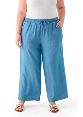Fever Women's Plus Size Pull On Pants, 3X