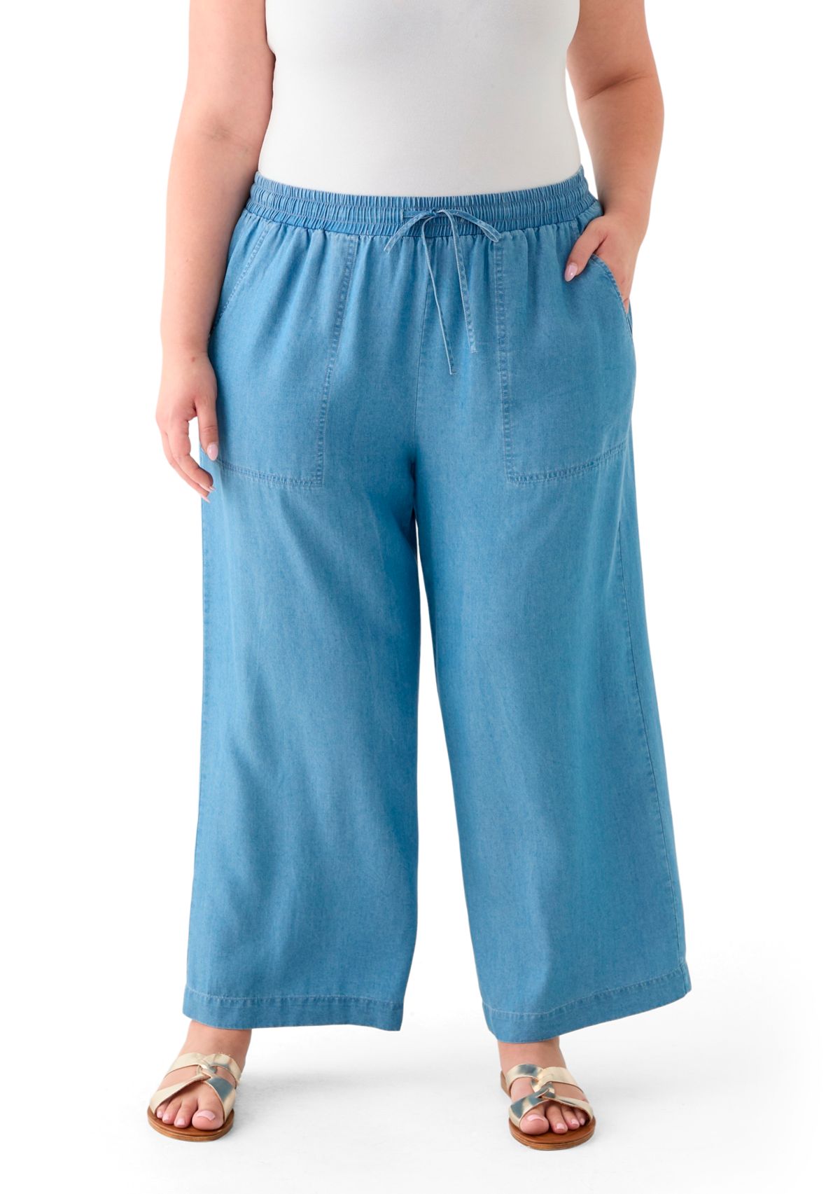 Plus Size Pull On Pants