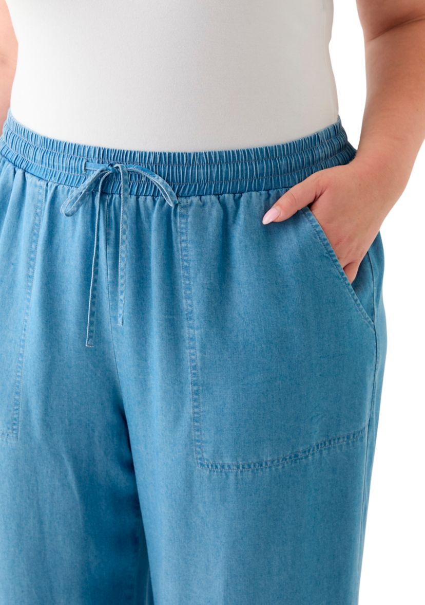 Plus Size Pull On Pants