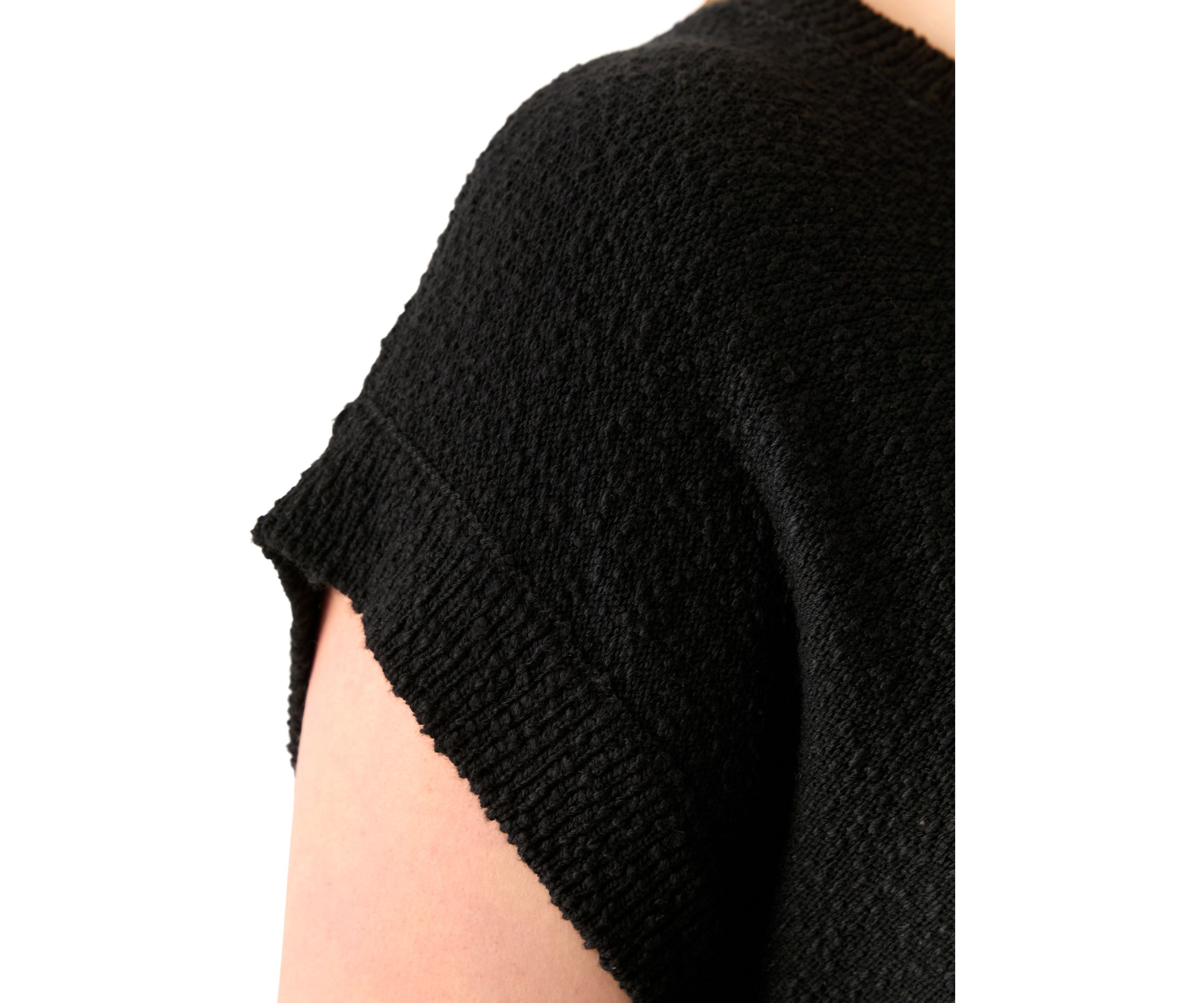 Womens Short Sleeve Dolman Sweater