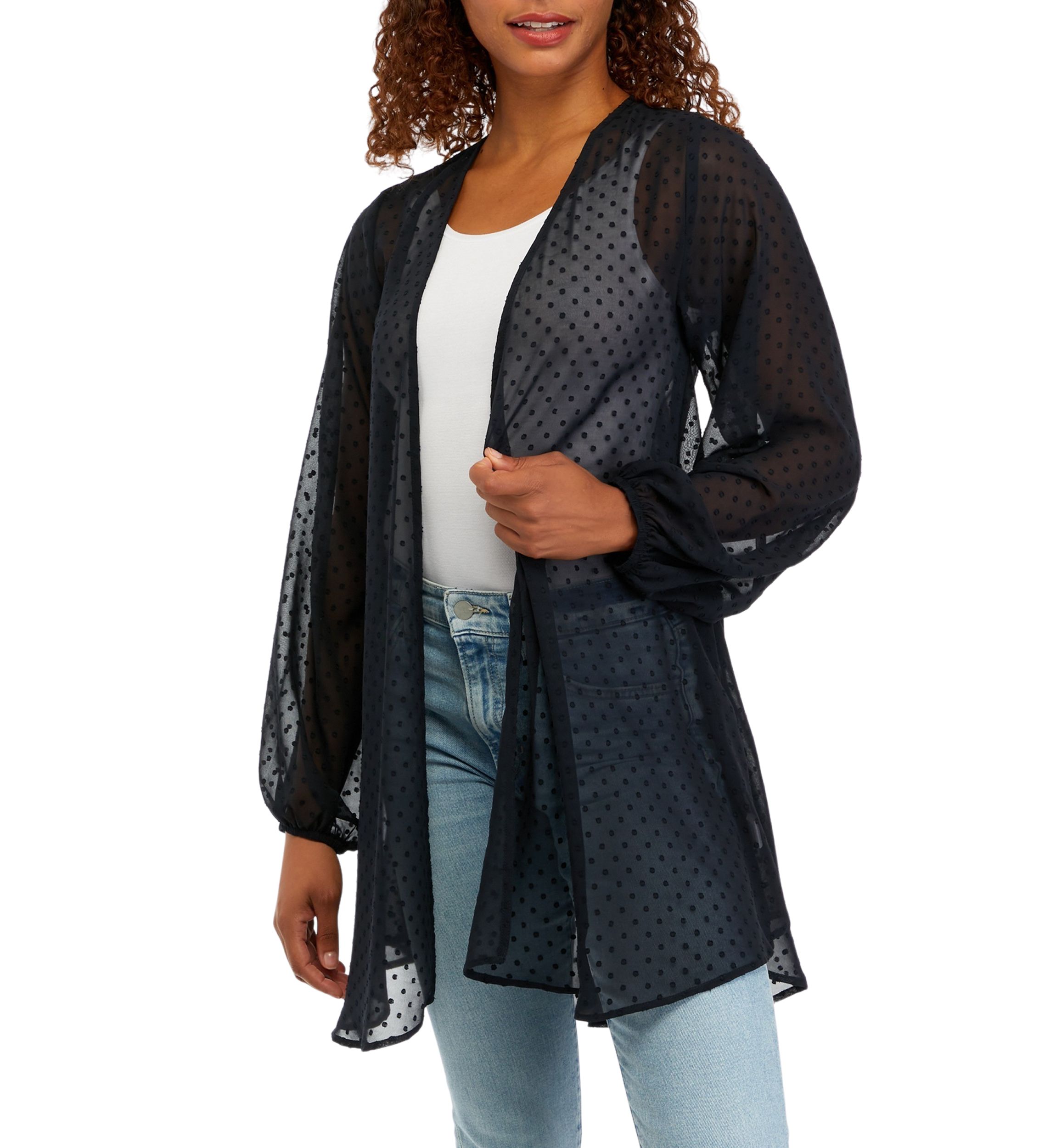 Juniors Printed Kimono