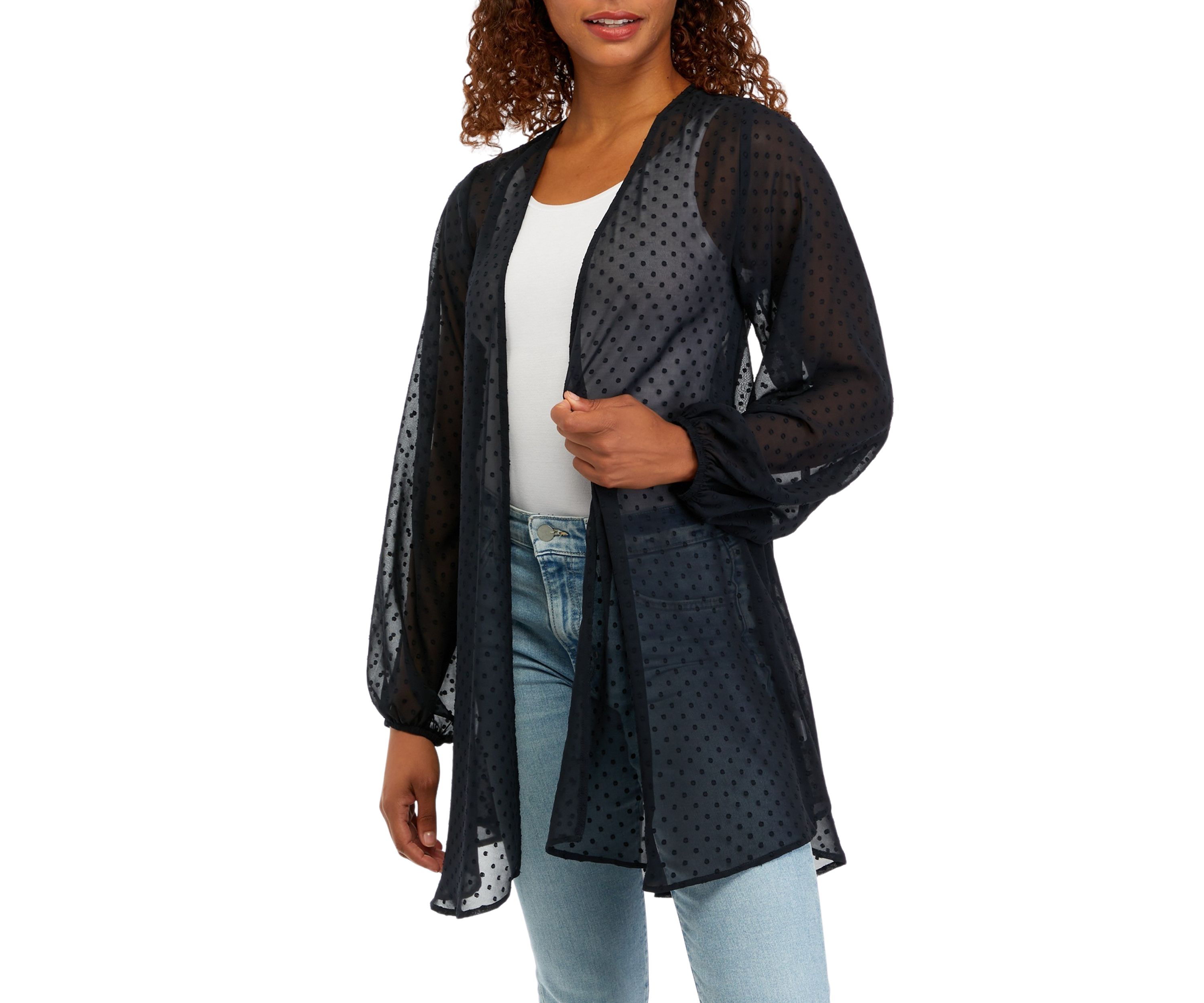 Juniors Printed Kimono