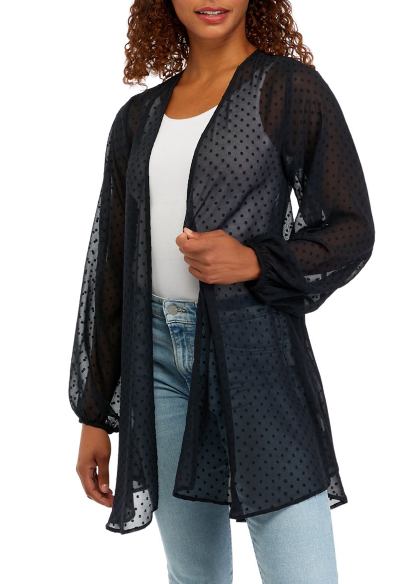 Juniors Printed Kimono
