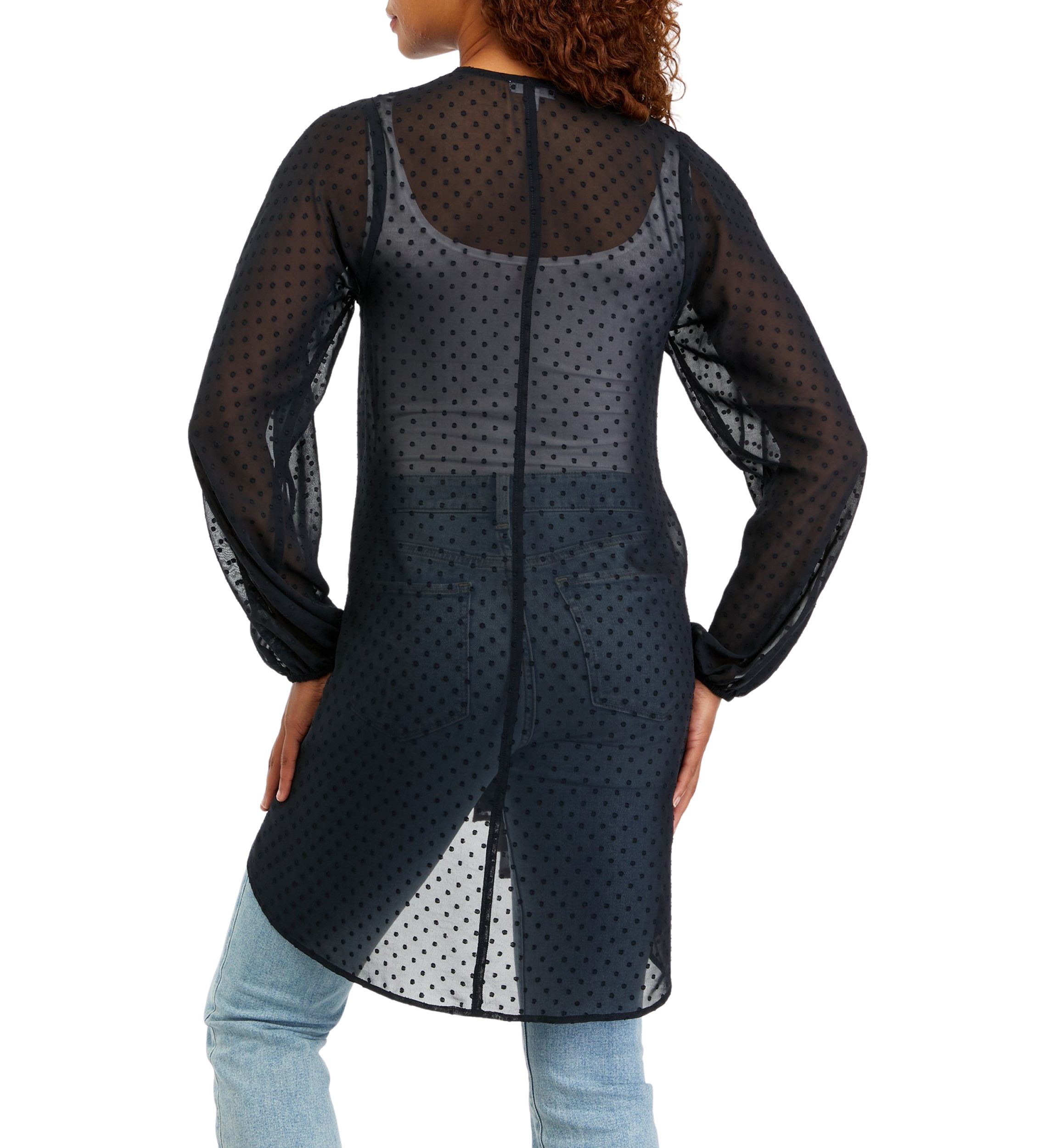 Juniors Printed Kimono