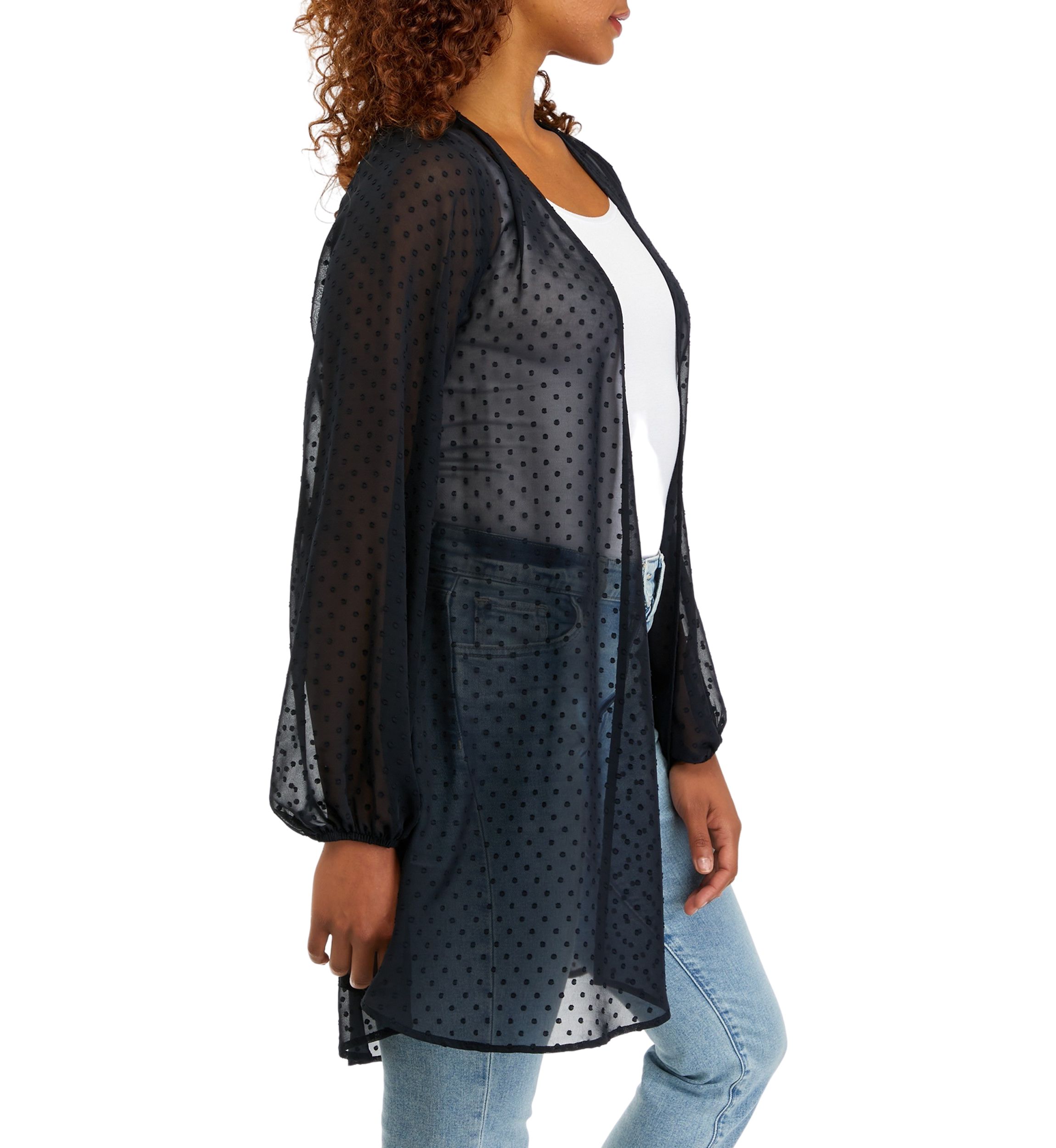 Juniors Printed Kimono