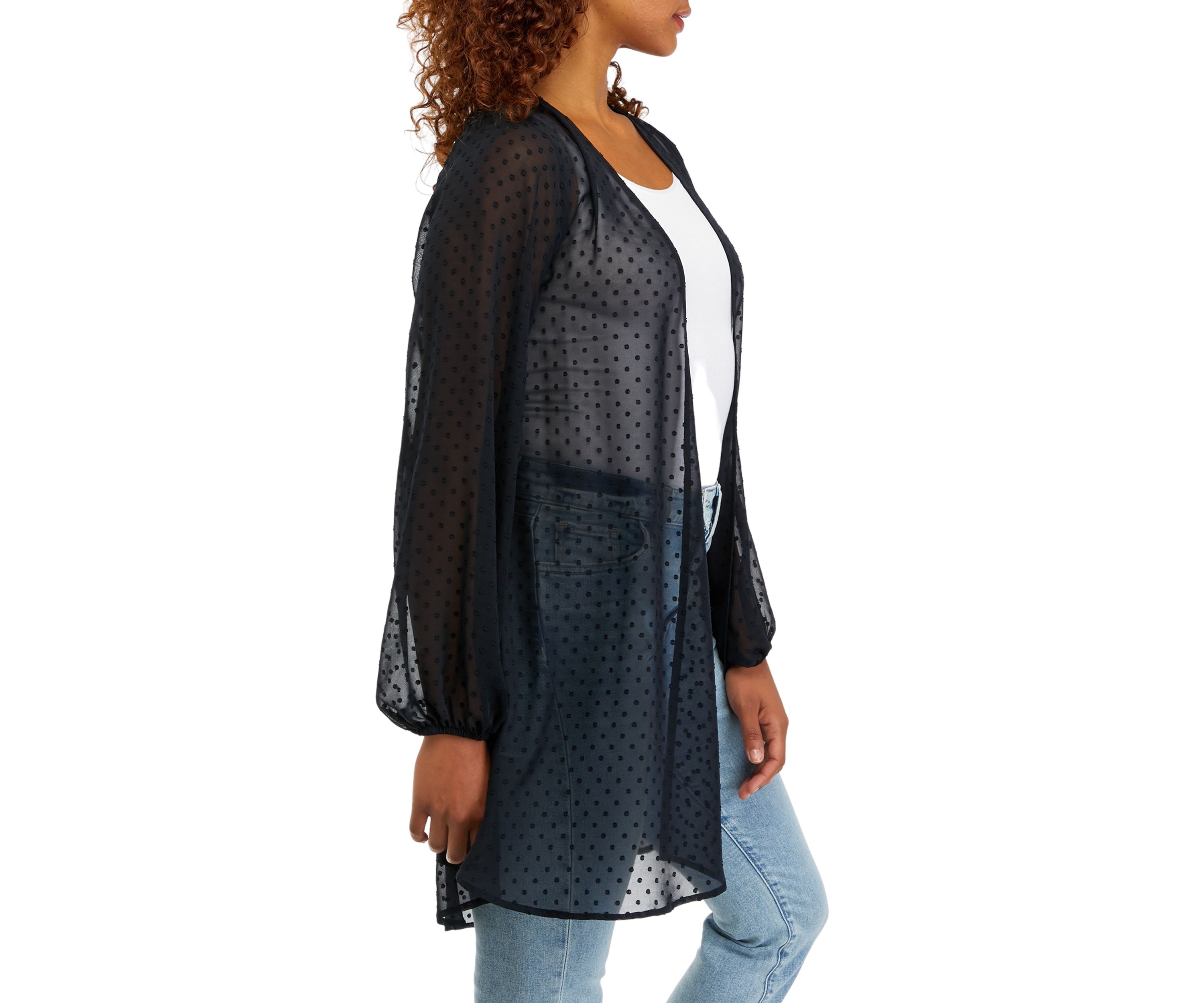Juniors Printed Kimono