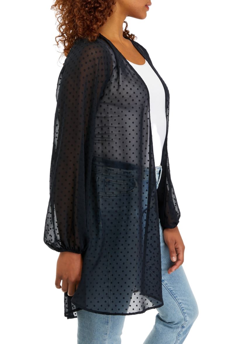 Juniors Printed Kimono