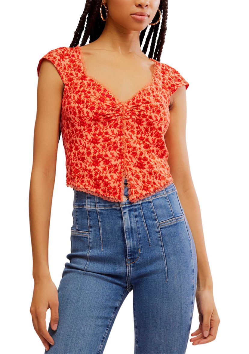 One Faye Printed Top