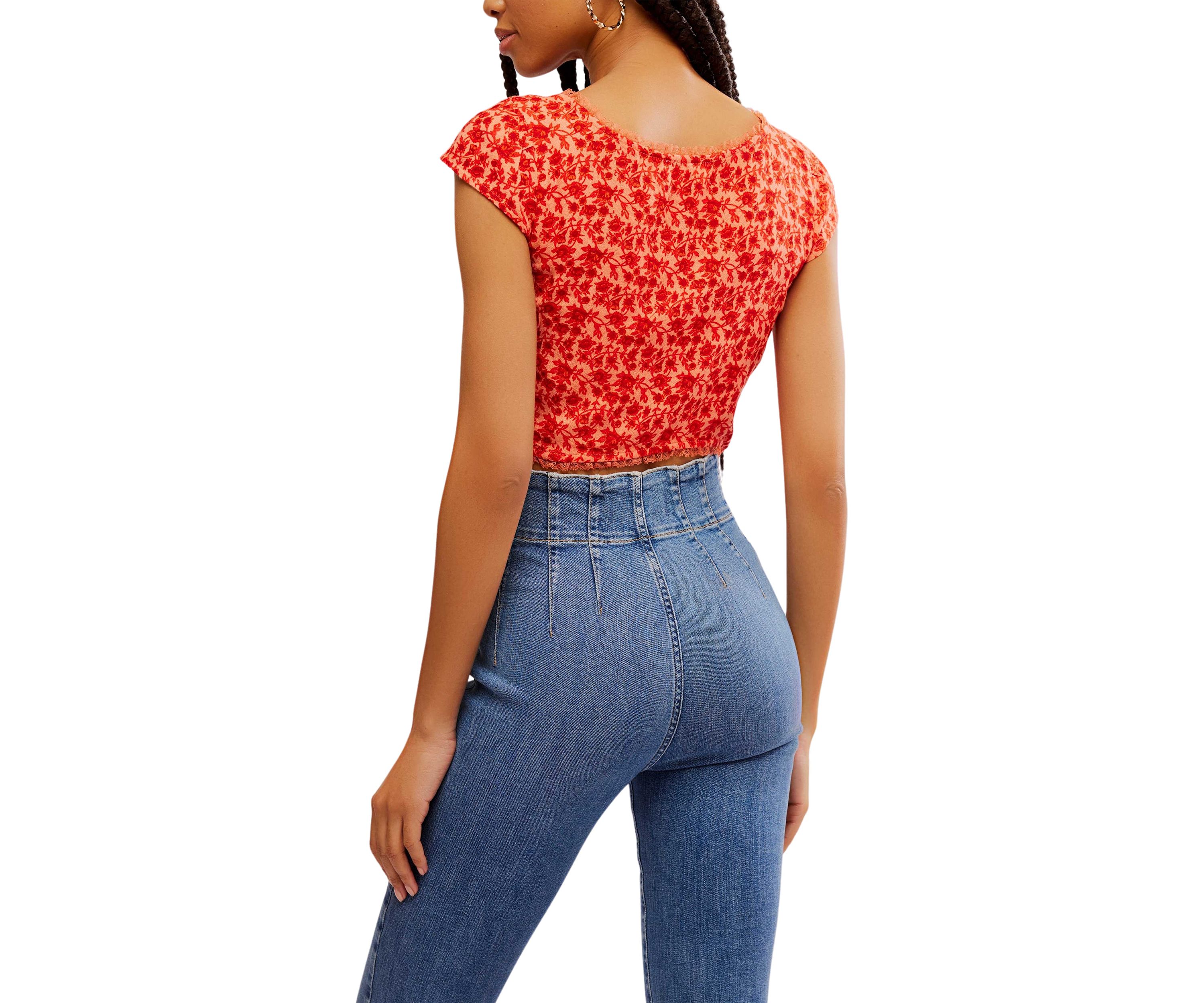 One Faye Printed Top