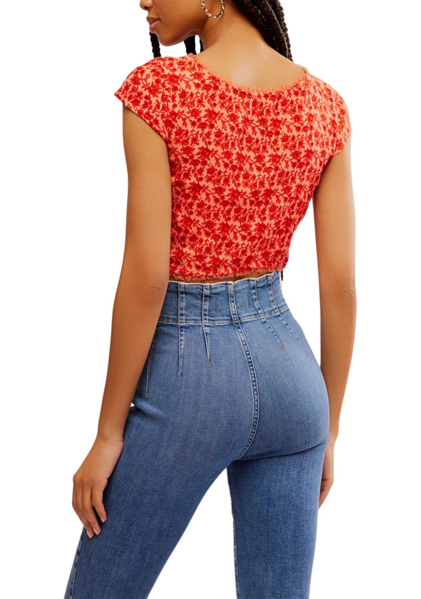 One Faye Printed Top