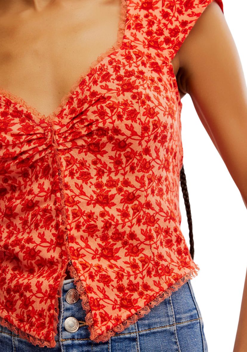 One Faye Printed Top