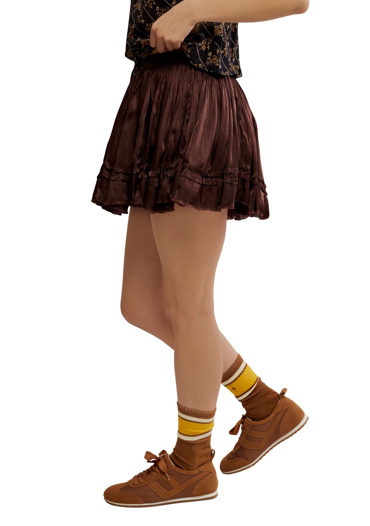 FP One Third Charm Printed Mini Skirt