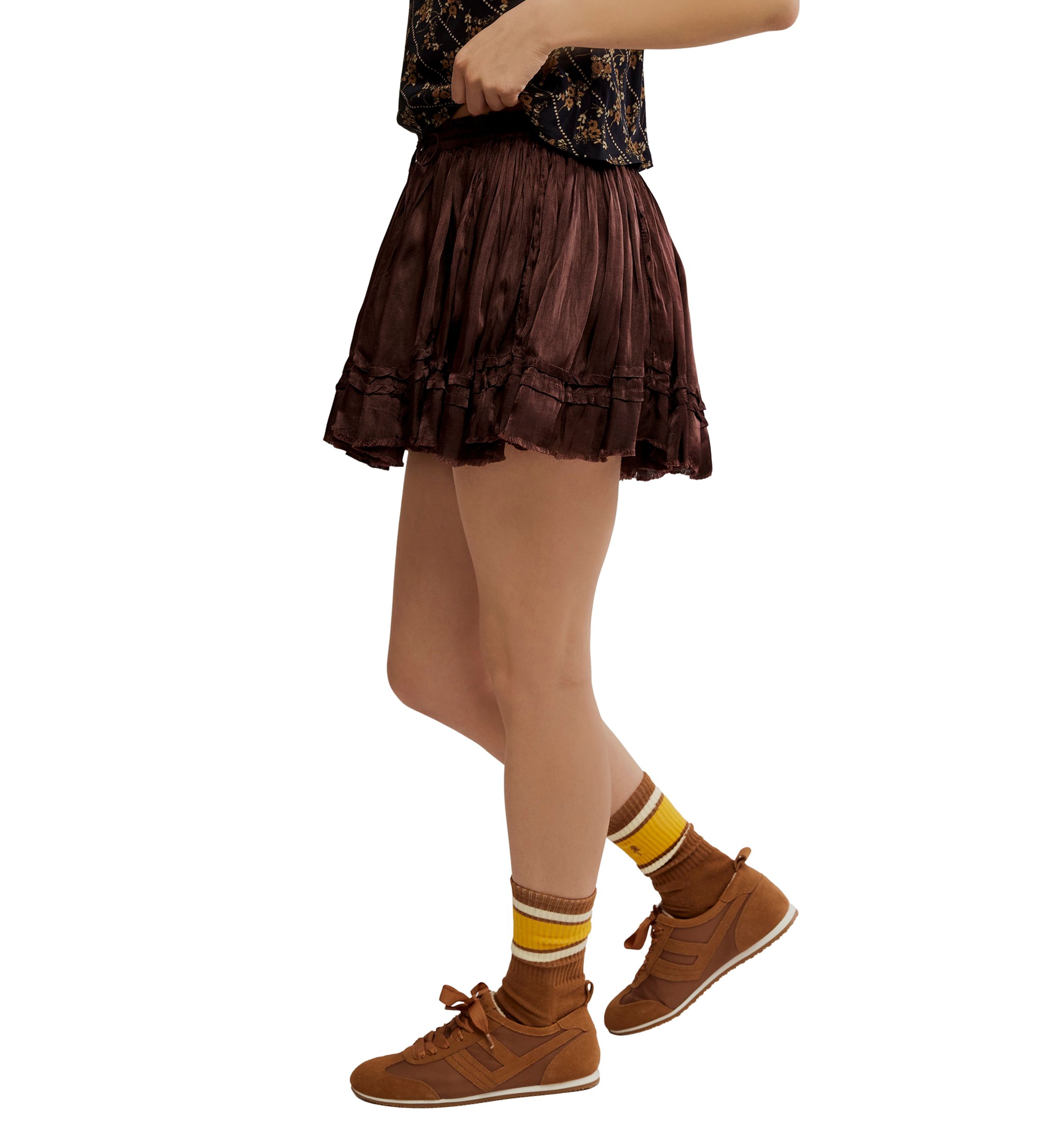 FP One Third Charm Shine Mini Skirt