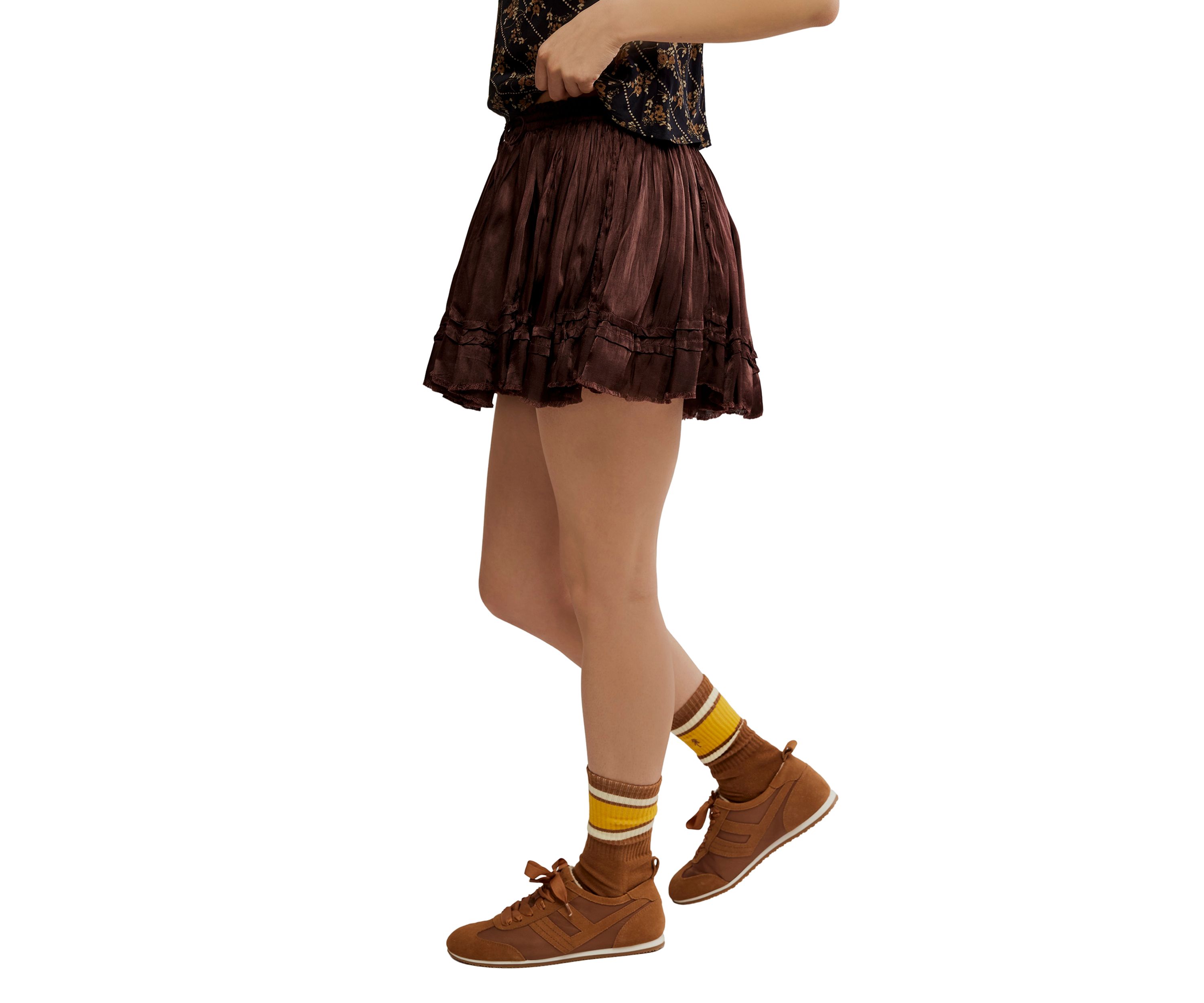 FP One Third Charm Shine Mini Skirt