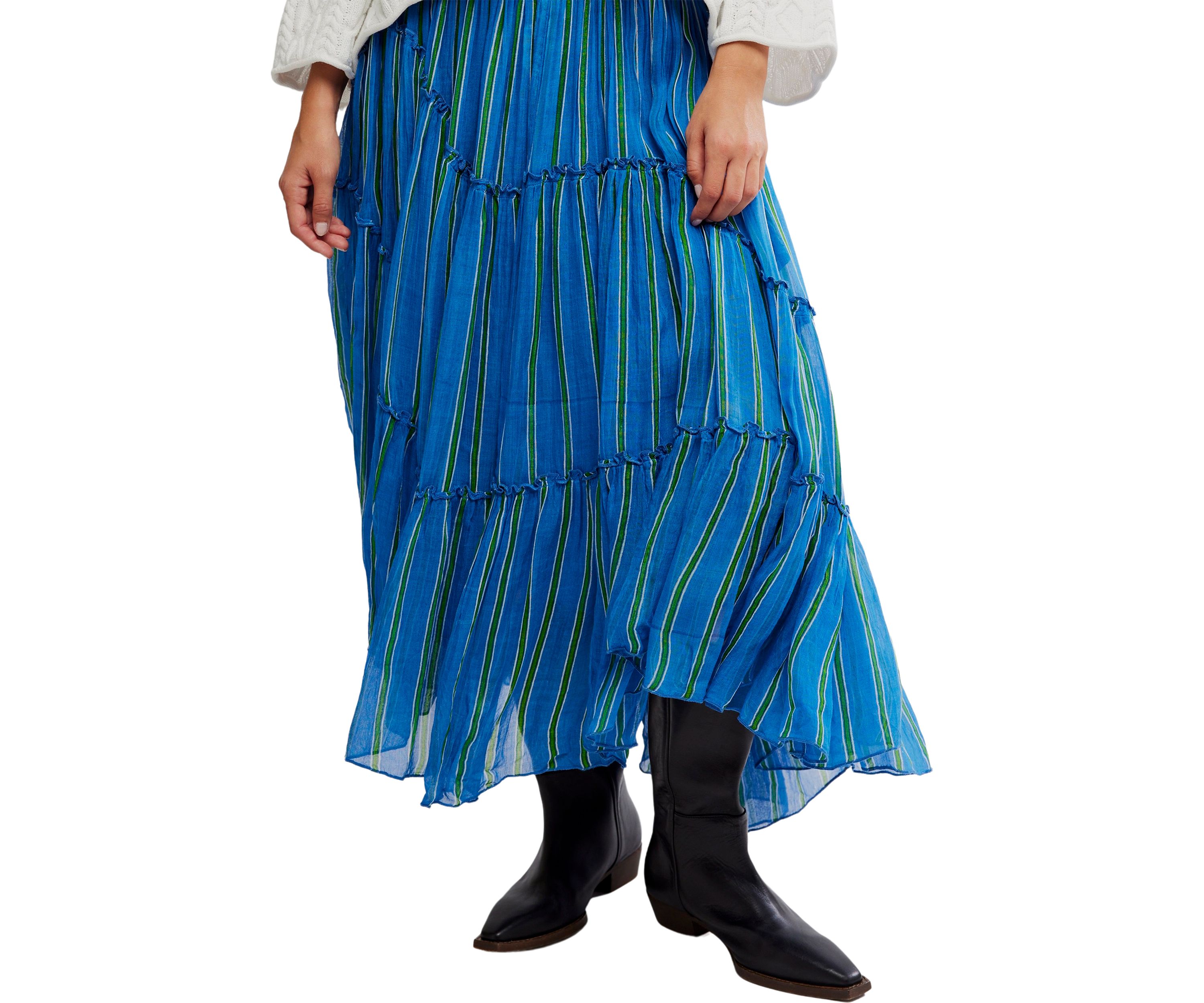 FP One Ember Printed Midi Skirt