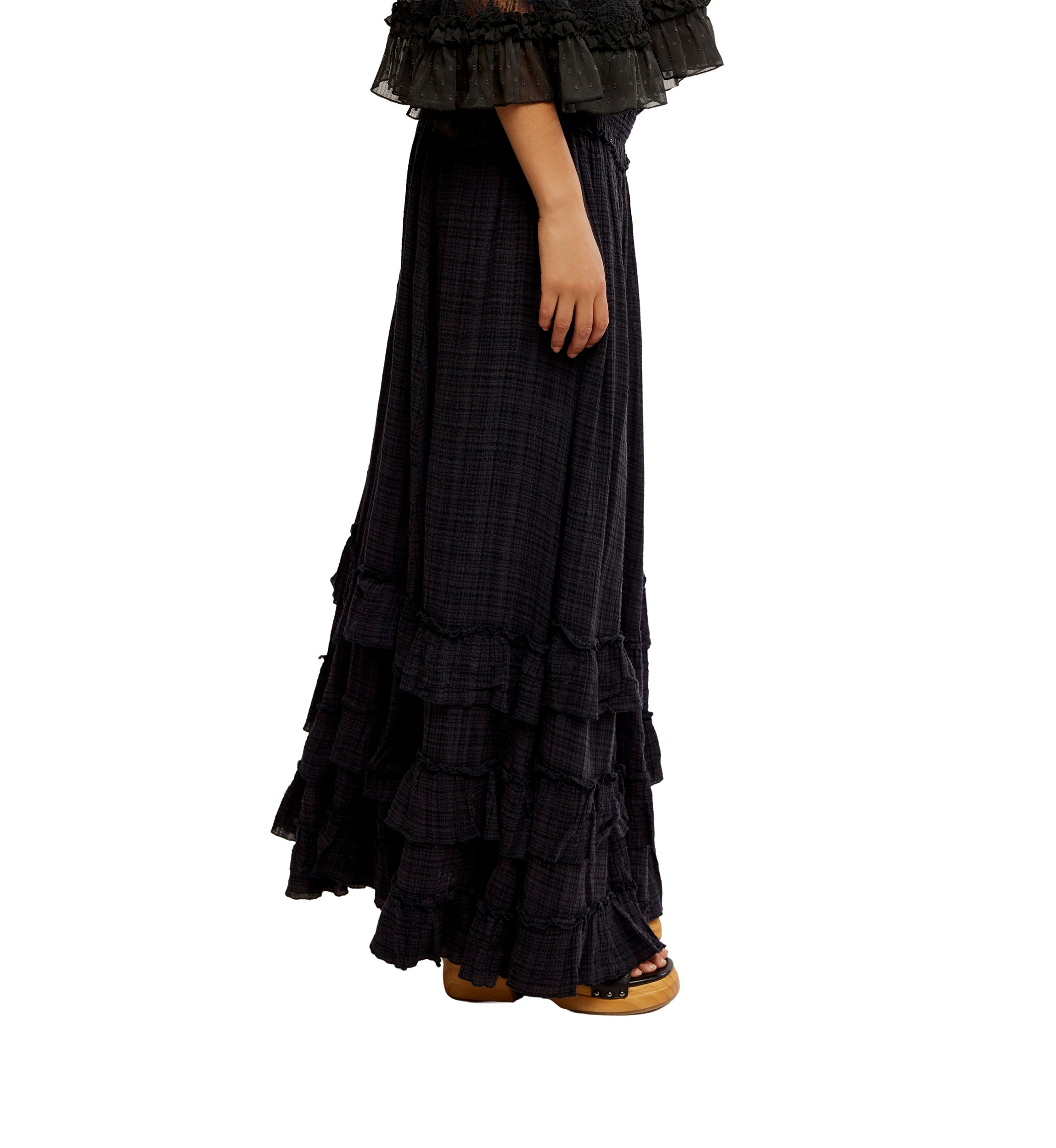 FP One Brynn Printed Maxi Skirt