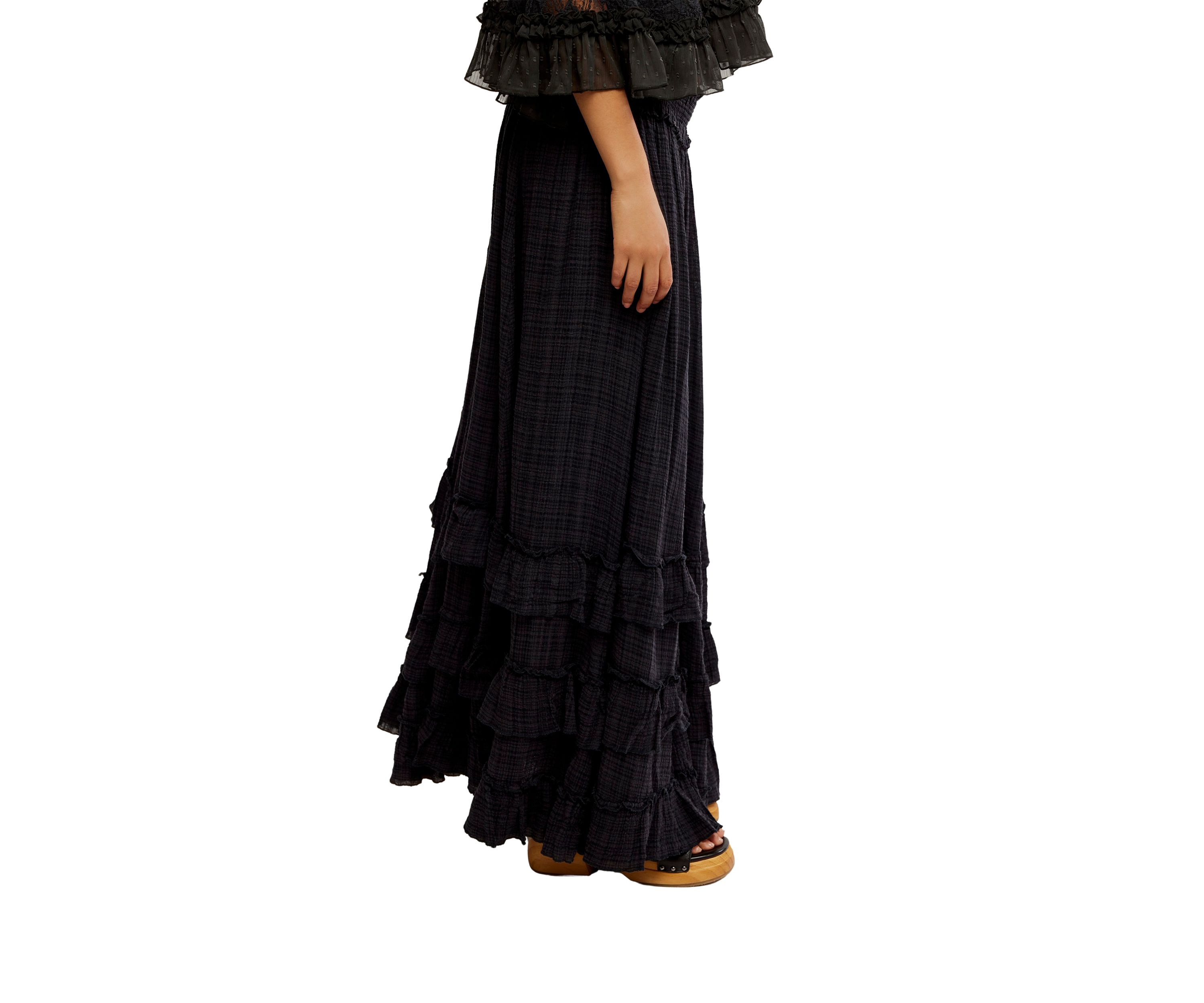 FP One Brynn Printed Maxi Skirt