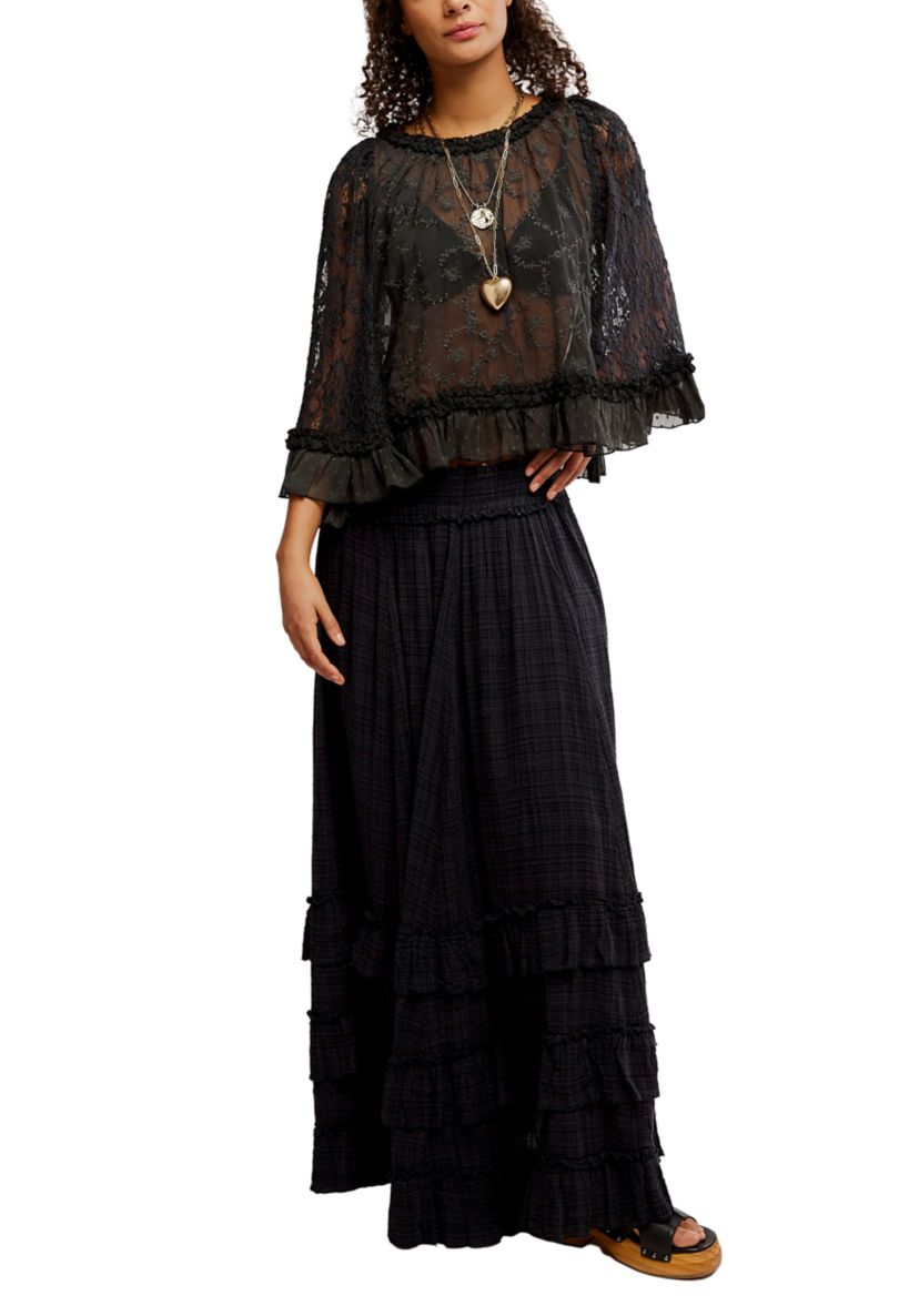 FP One Brynn Printed Maxi Skirt