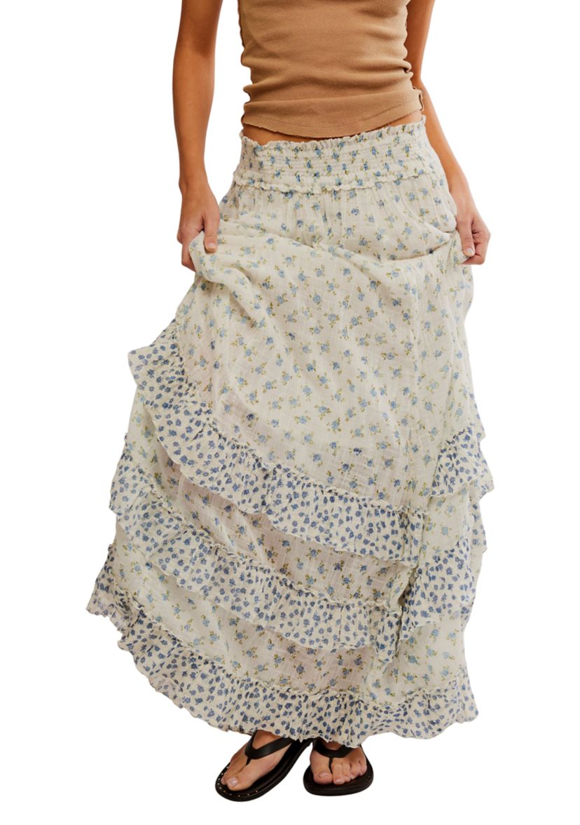 Brynn Printed Maxi Skirt