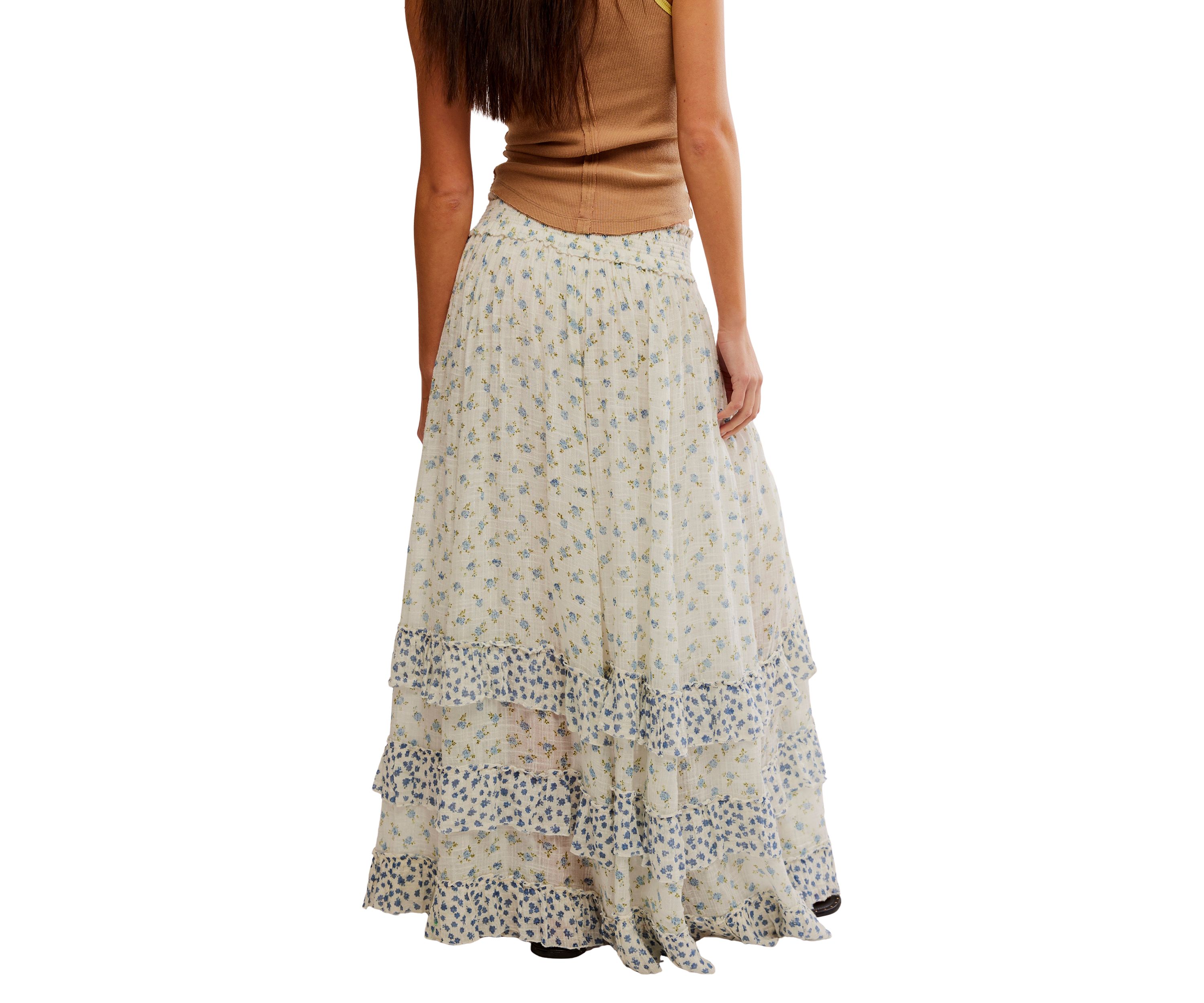 Brynn Printed Maxi Skirt