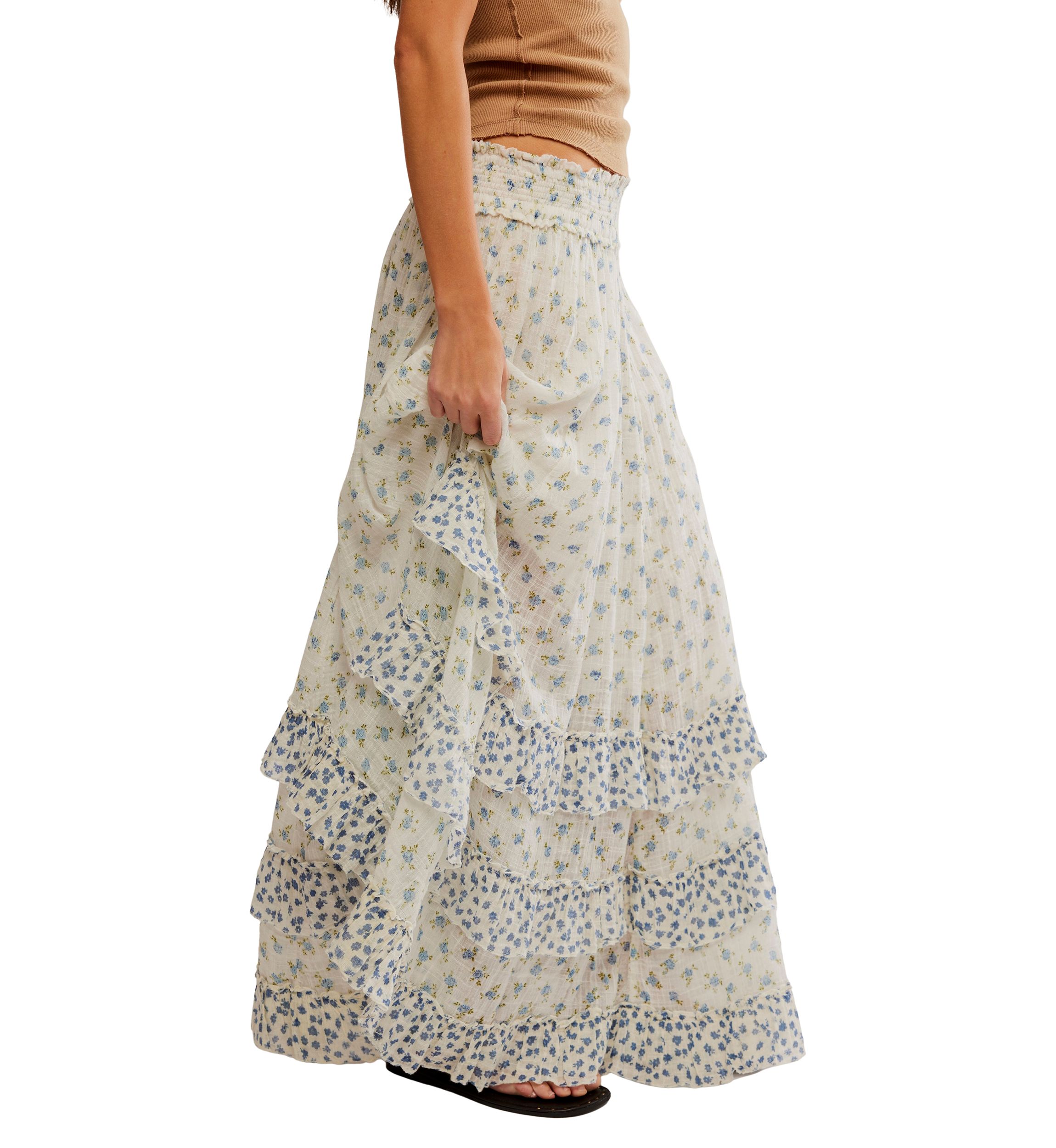 Brynn Printed Maxi Skirt