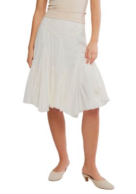 Free People Women's One Frida Godet Midi Skirt