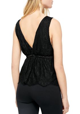 Free People Chante Lace Tank Top Belk