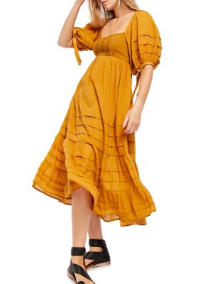 Free People Free People Women S Lets Be Friends Midi Dress From Belk Daily Mail