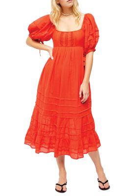 Free People Lets Be Friends Midi Dress Belk
