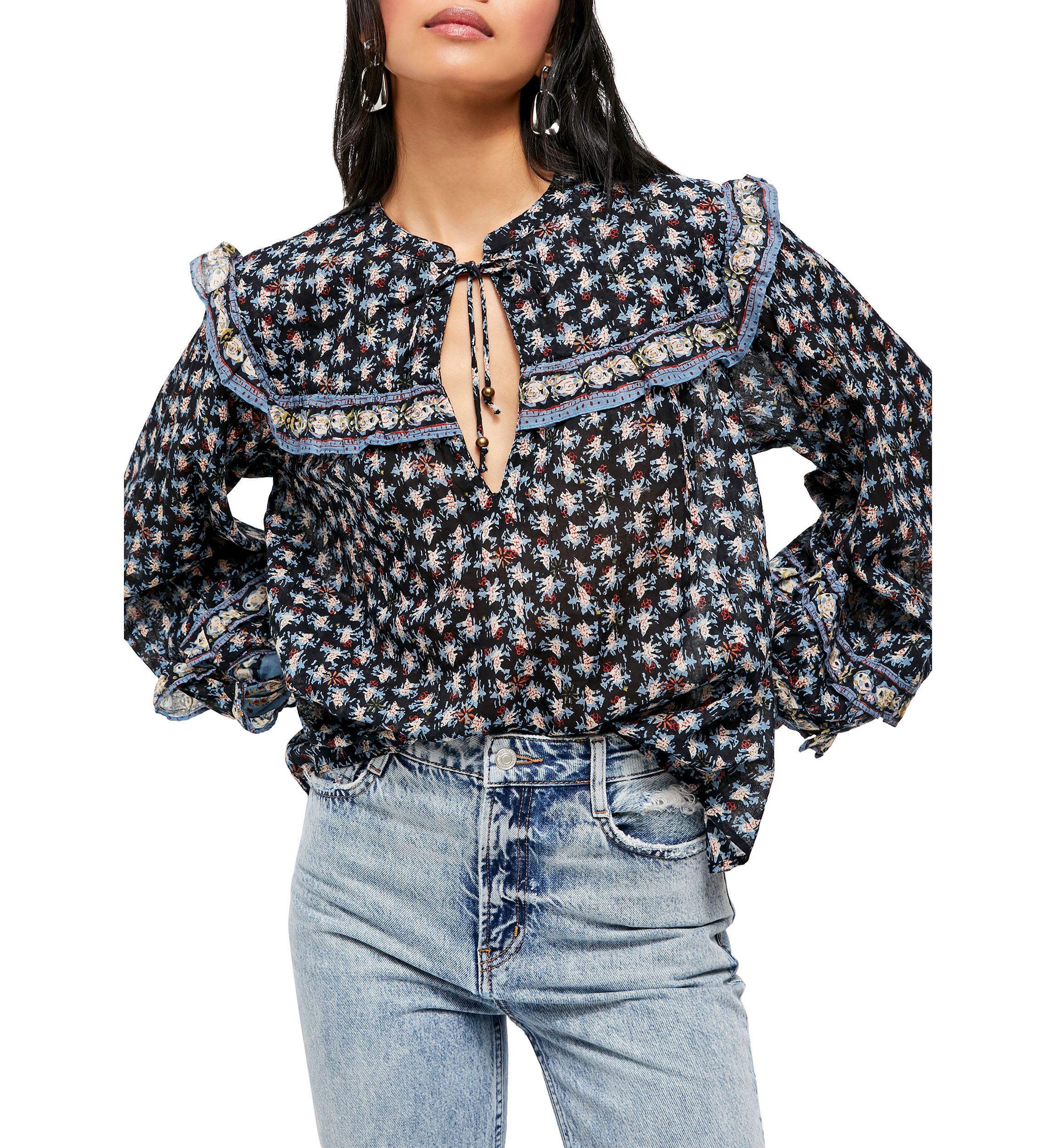 Jenna Printed Blouse 