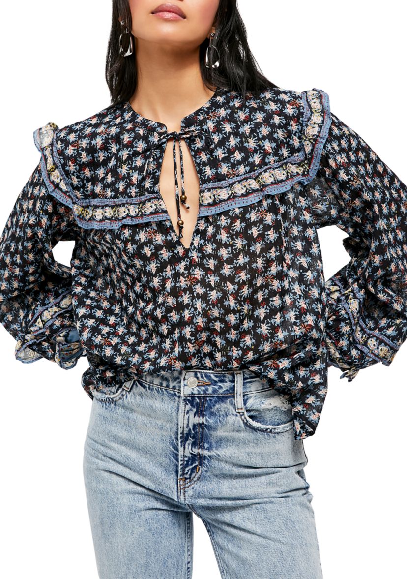 Jenna Printed Blouse 