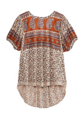 Free People Paisley Top Belk