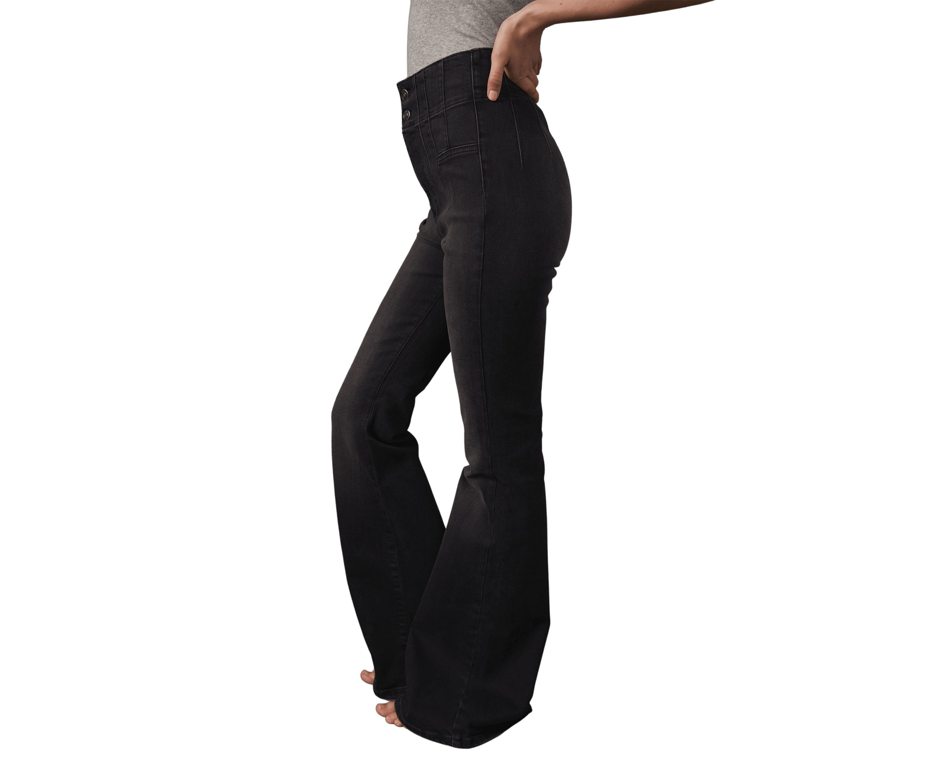 We The Free Two Button Flare Jeans
