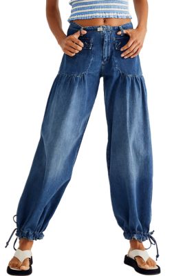 Free People Women's We The Free Lotus Balloon Jeans, 26