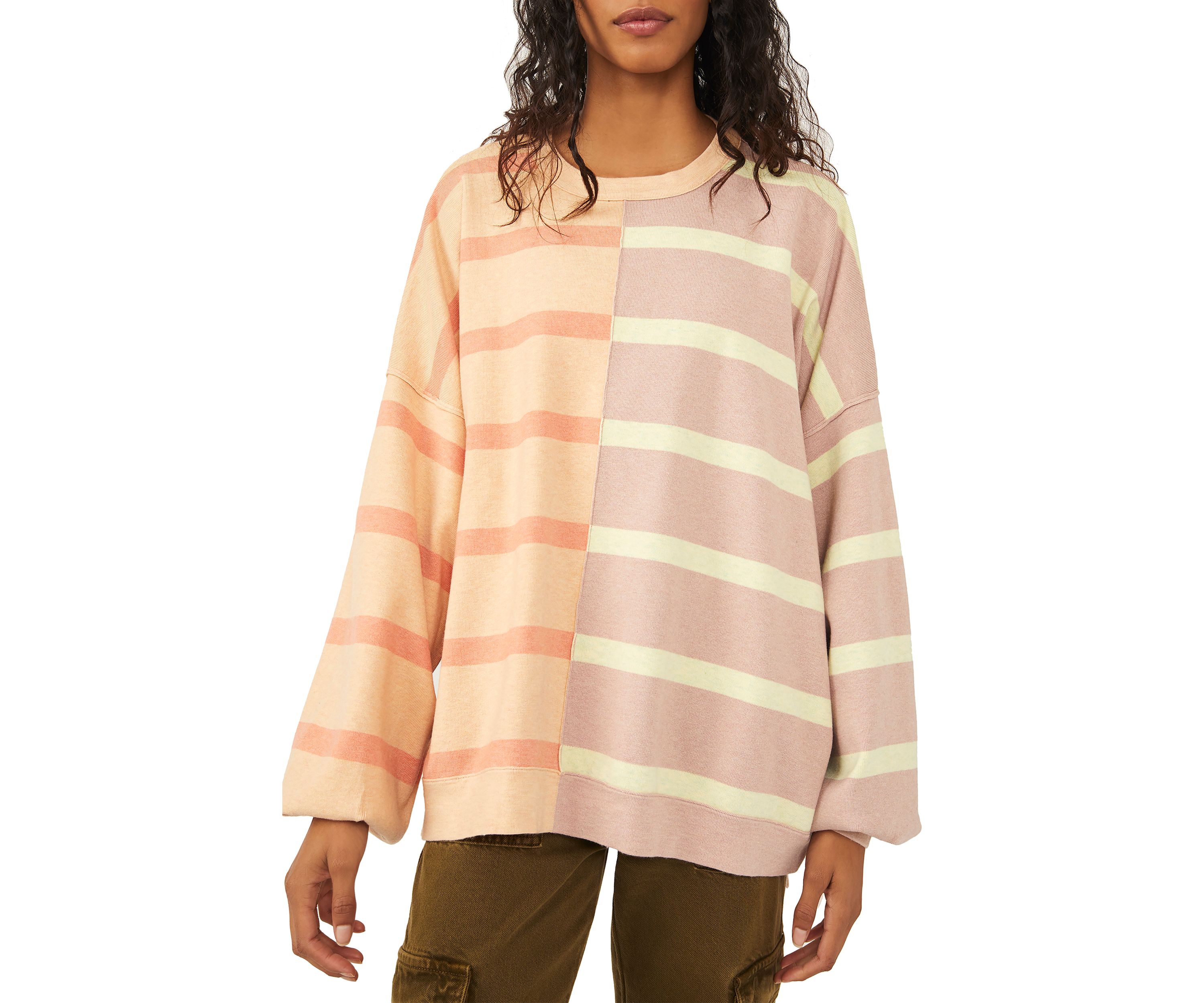 Uptown Stripe Pullover
