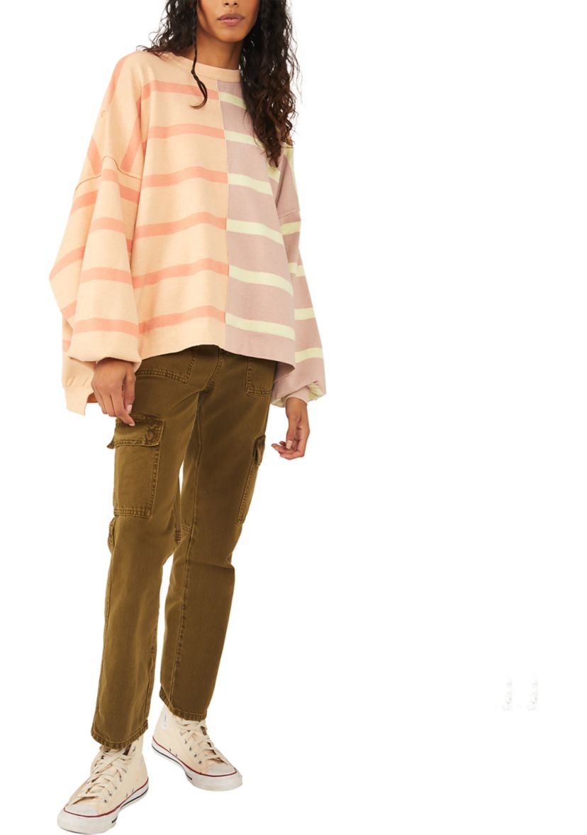 Uptown Stripe Pullover