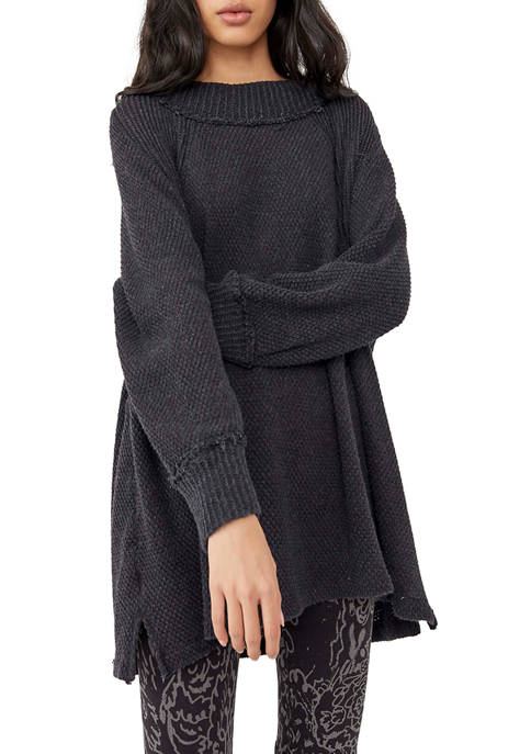 Free People Shes a Keeper Cowl Neck Sweater
