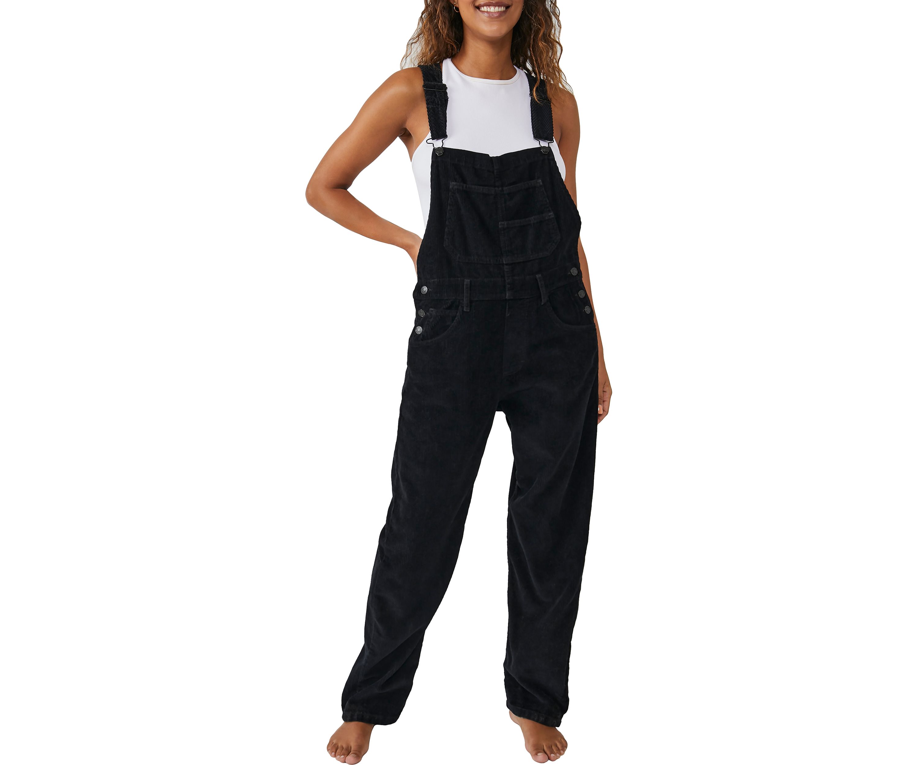 We The Free Ziggy Corduroy Overalls 