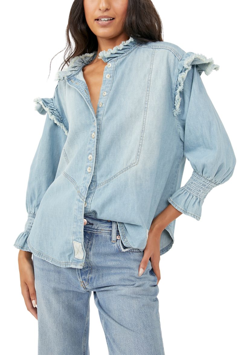 Louise Denim Top
