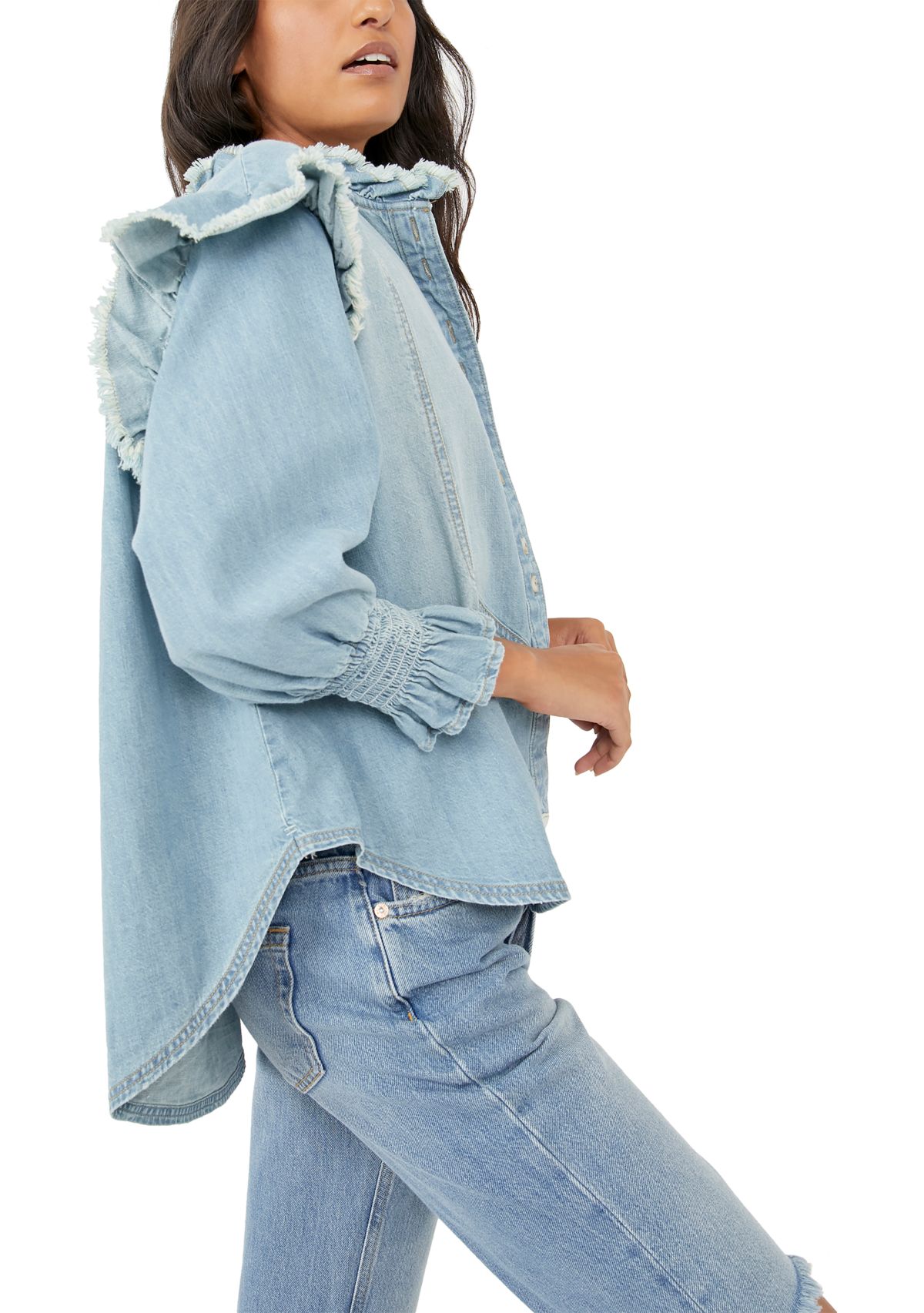 Louise Denim Top