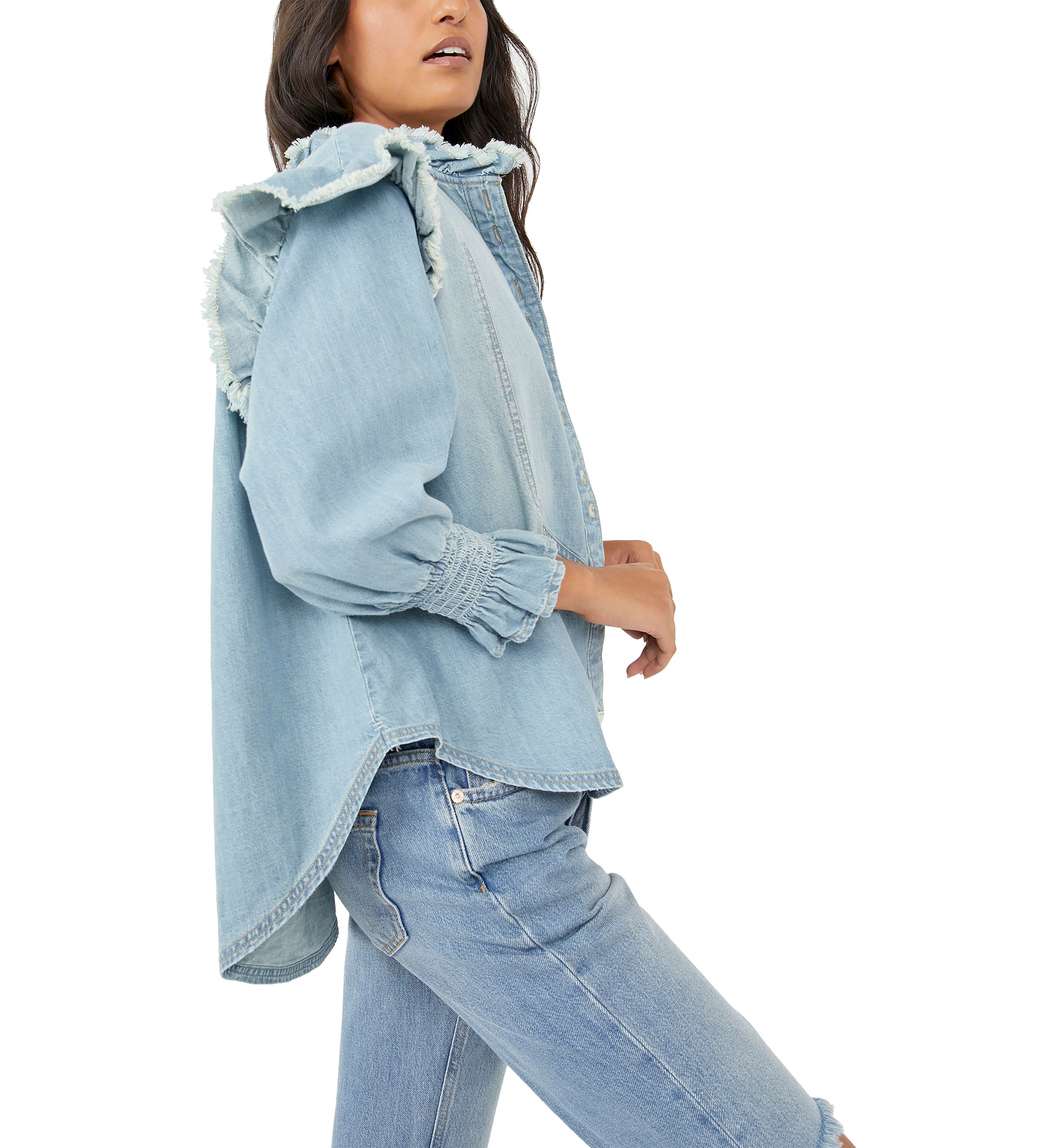 Louise Denim Top