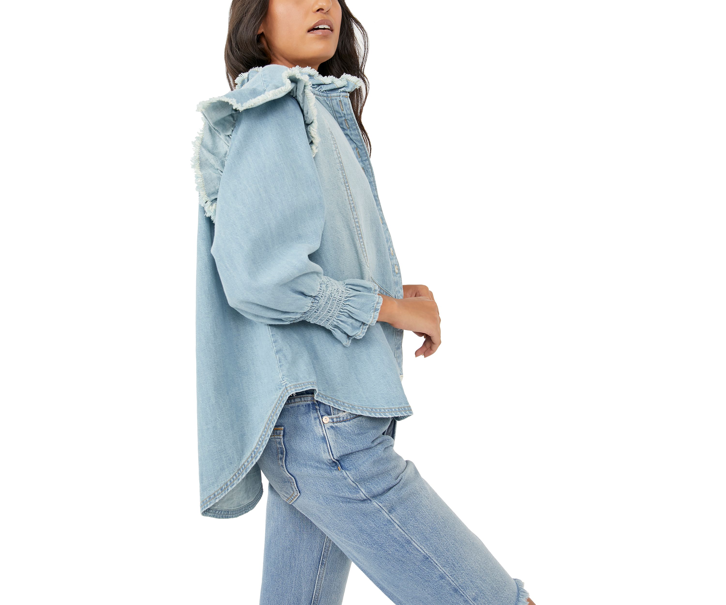 Louise Denim Top
